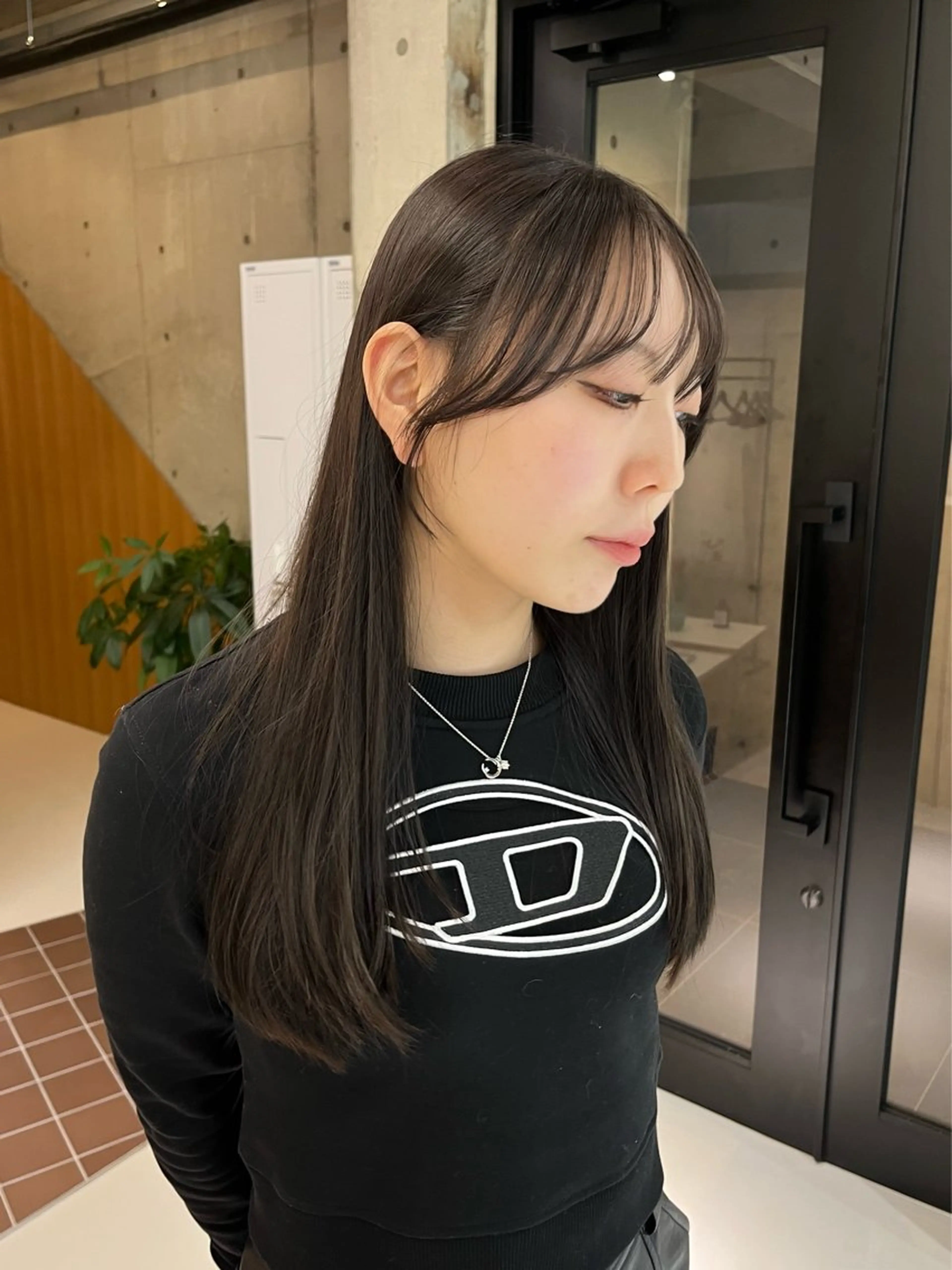 セミロング 髪質改善 トリートメント カット ヘアカラー トリートメント 髪質改善／レイヤー／ 🐈Yokotaのヘアスタイル