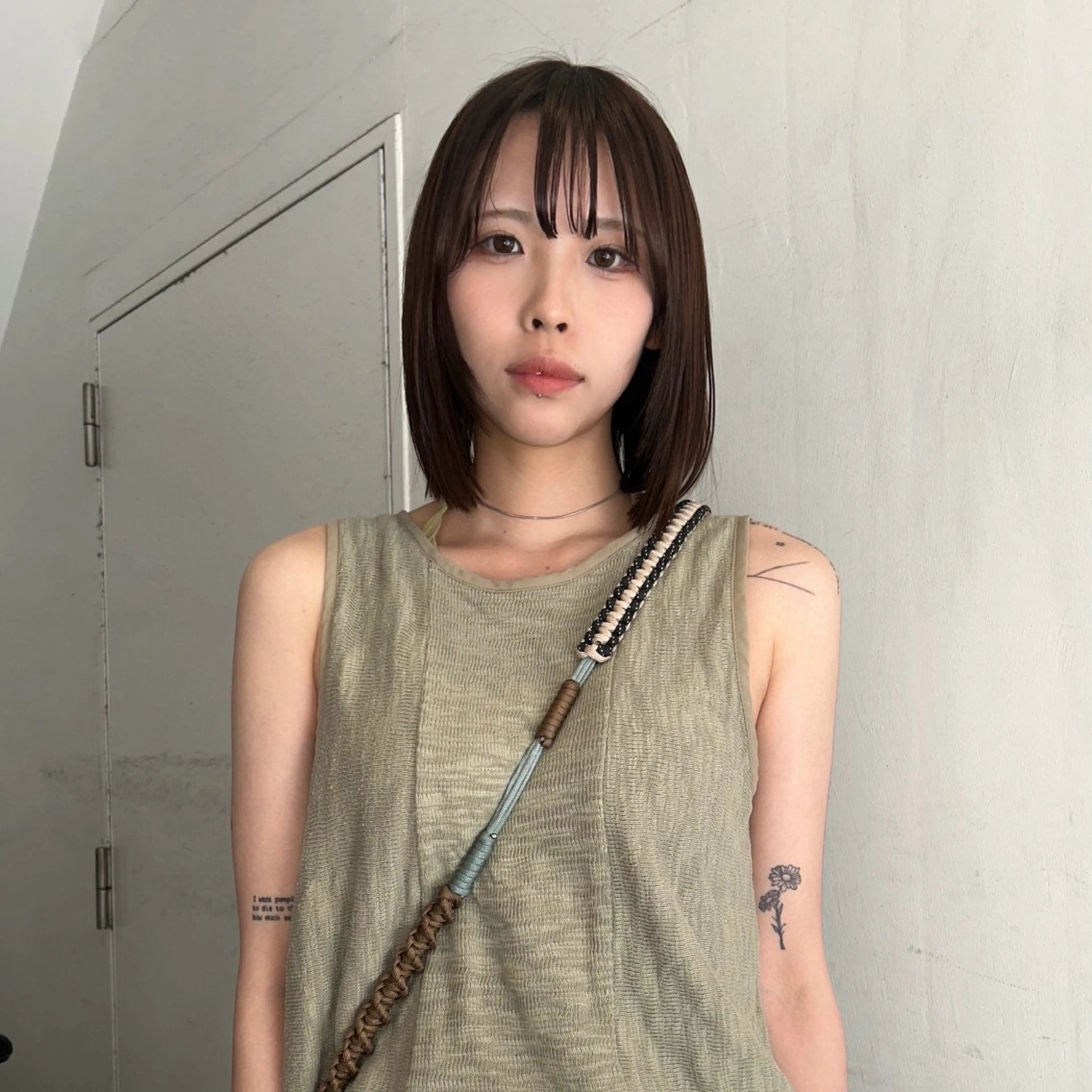 カラー ブラウンカラー Riri shuttaのヘアスタイル