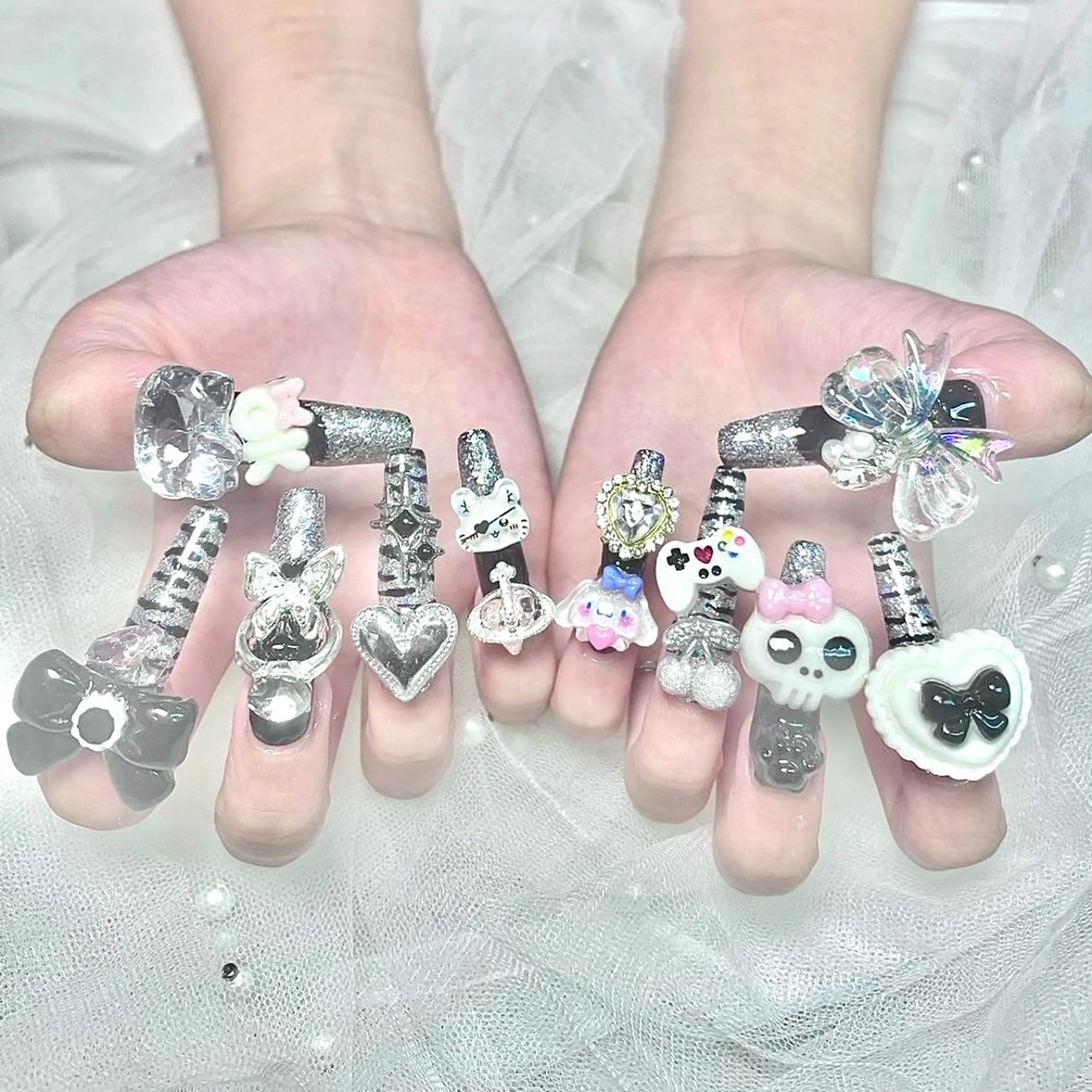 アプレGel-Xスカルプ　パーツ付け放題の写真