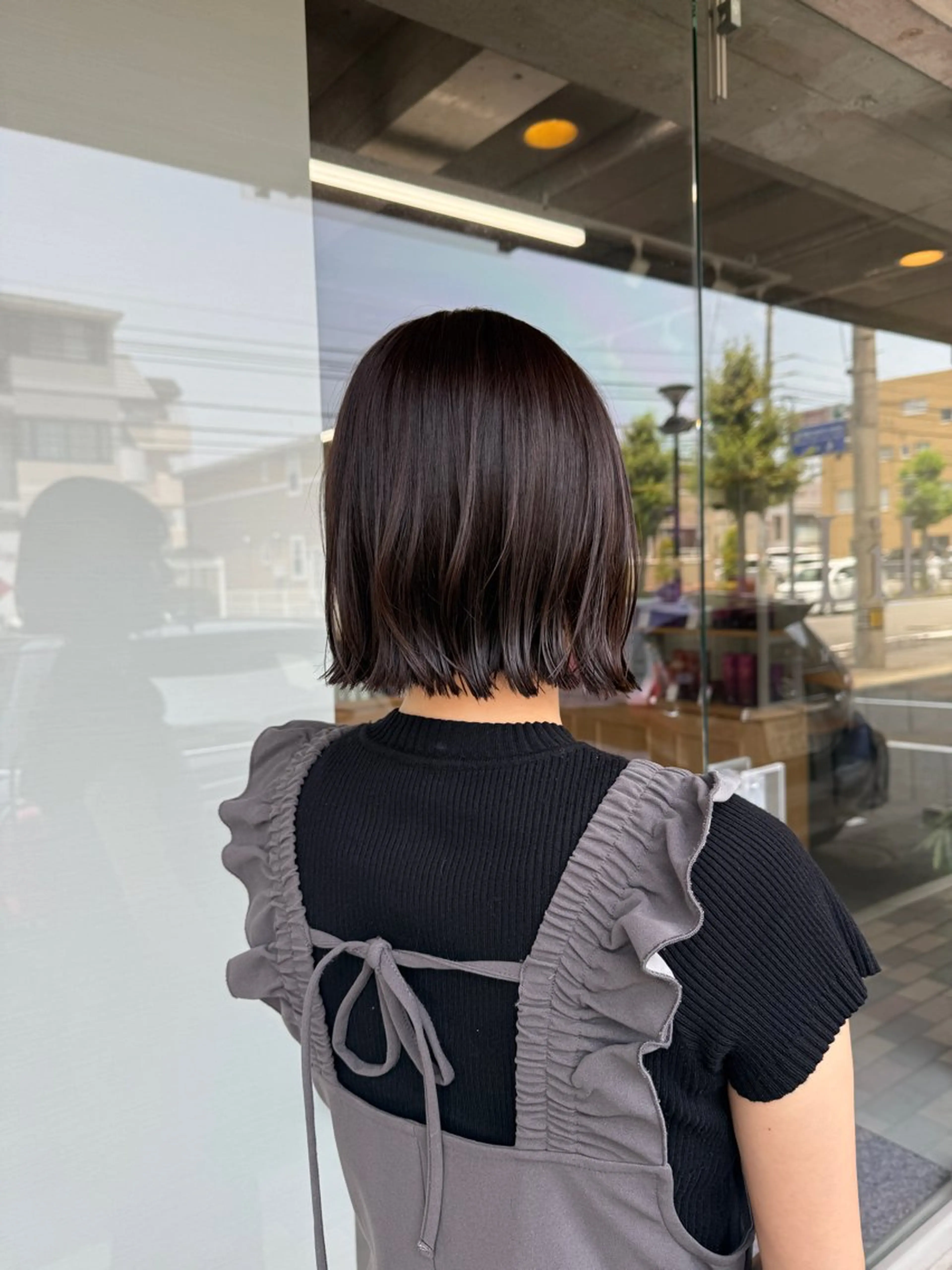 ショート 石川 珠有のヘアスタイル