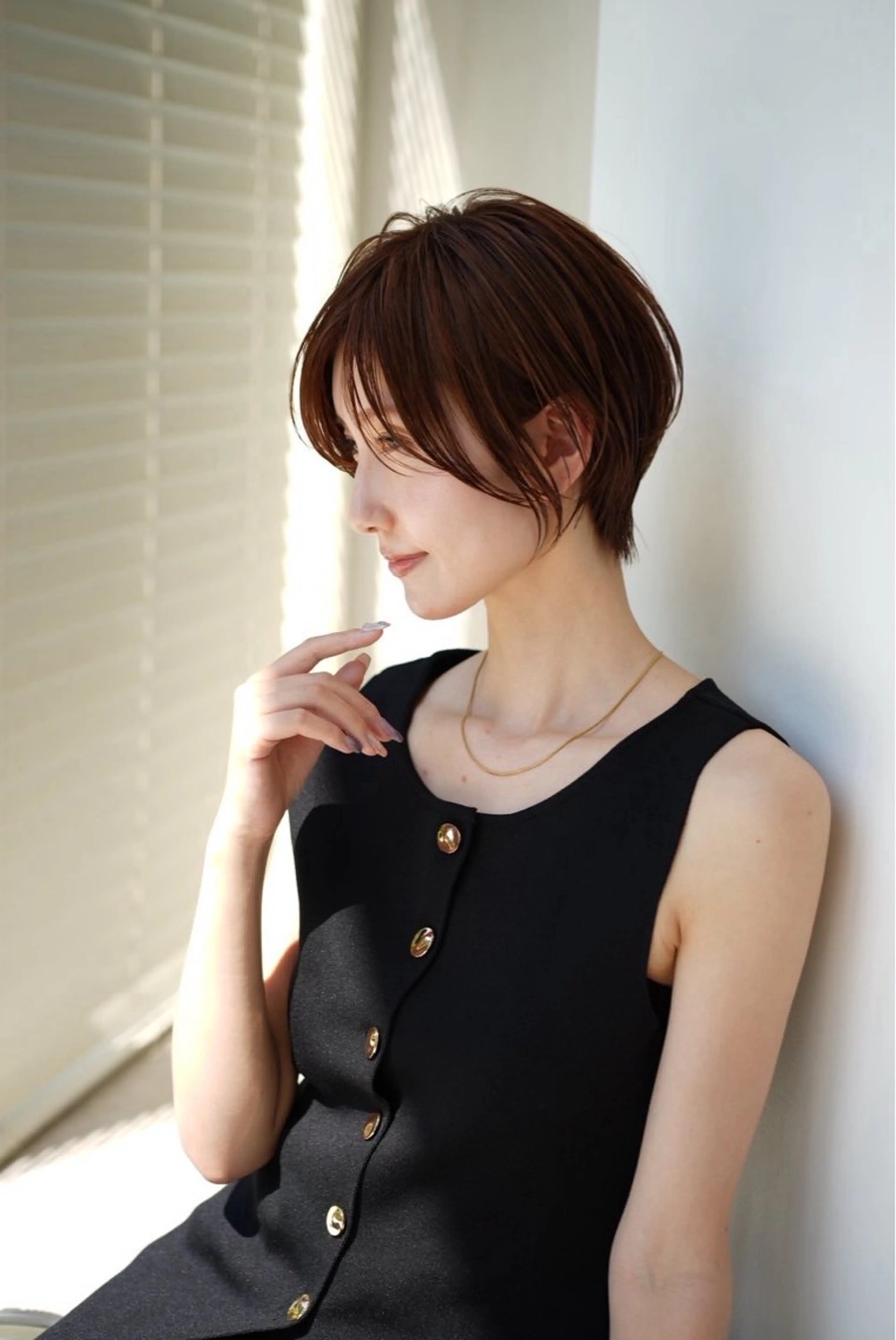 ショート カラー 八幡 空乃のヘアスタイル