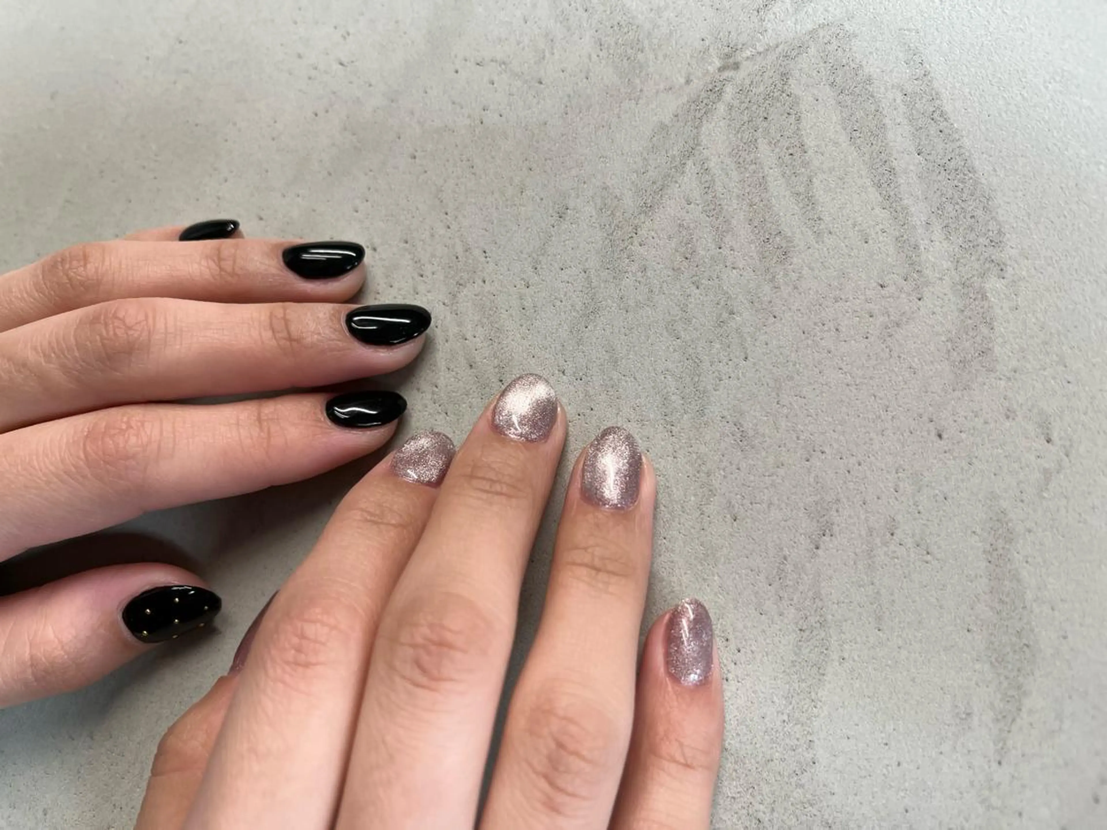 ネイル マグネットネイル ワンカラーネイル Daywithout Anythingのネイルデザイン