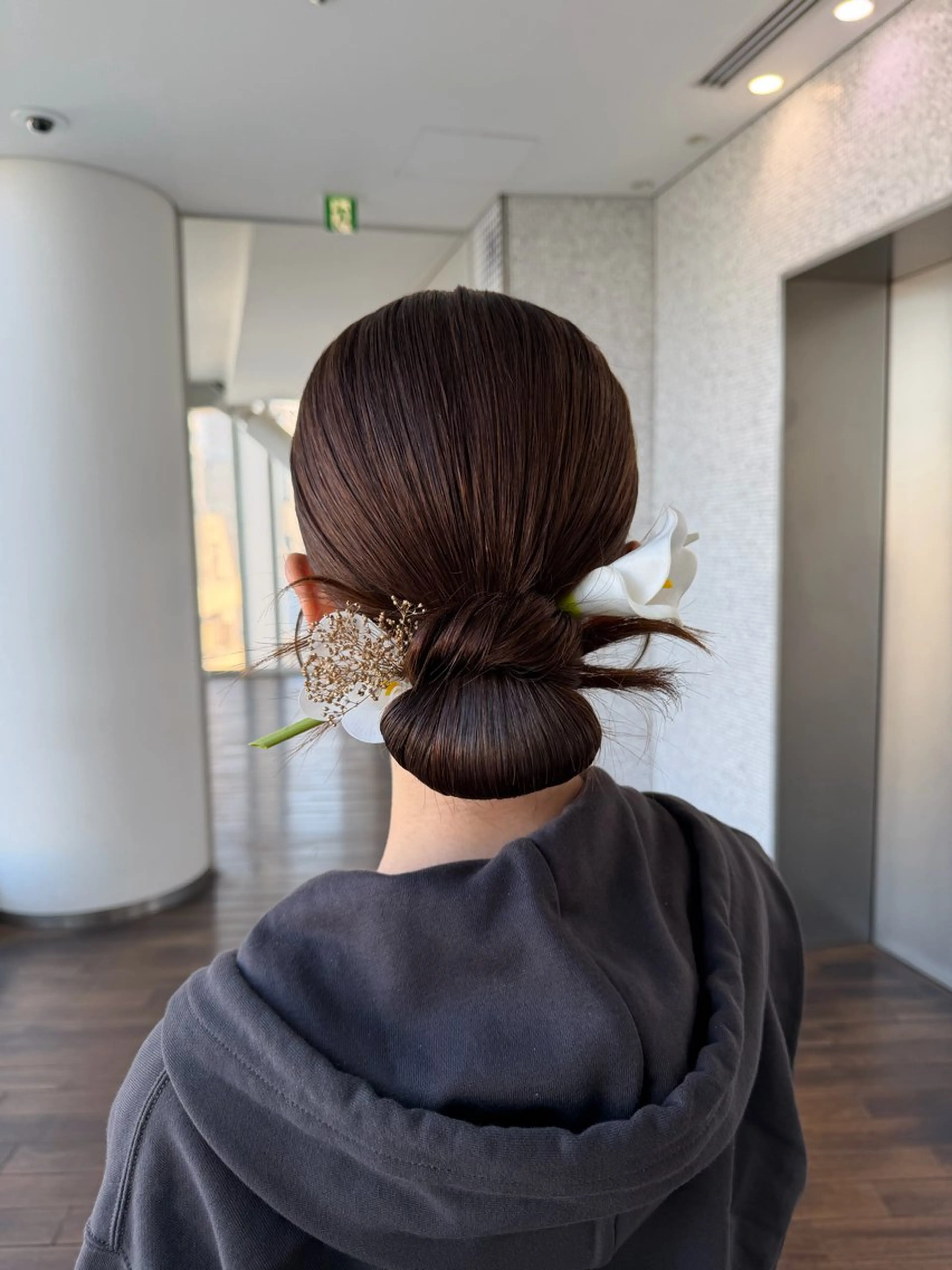 ロング 卒業式のヘアスタイル レイヤーカット/ 透明感カラー/カナのヘアスタイル