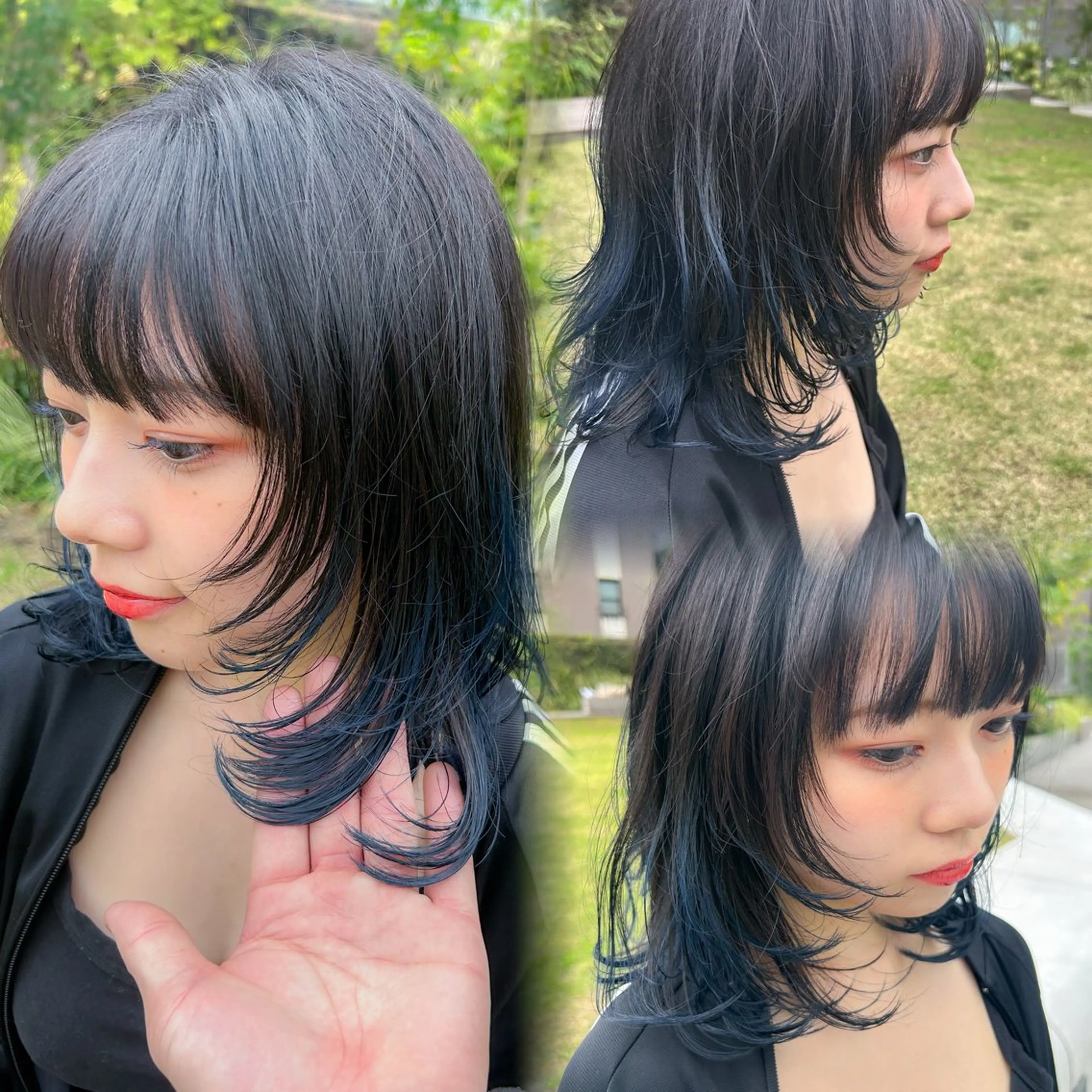 セミロング カラー 顔まわりレイヤー 顔周りカット レイヤーカット 似合わせカット 顔周りレイヤー/ボブ 銀座✨中野まさひろのヘアスタイル