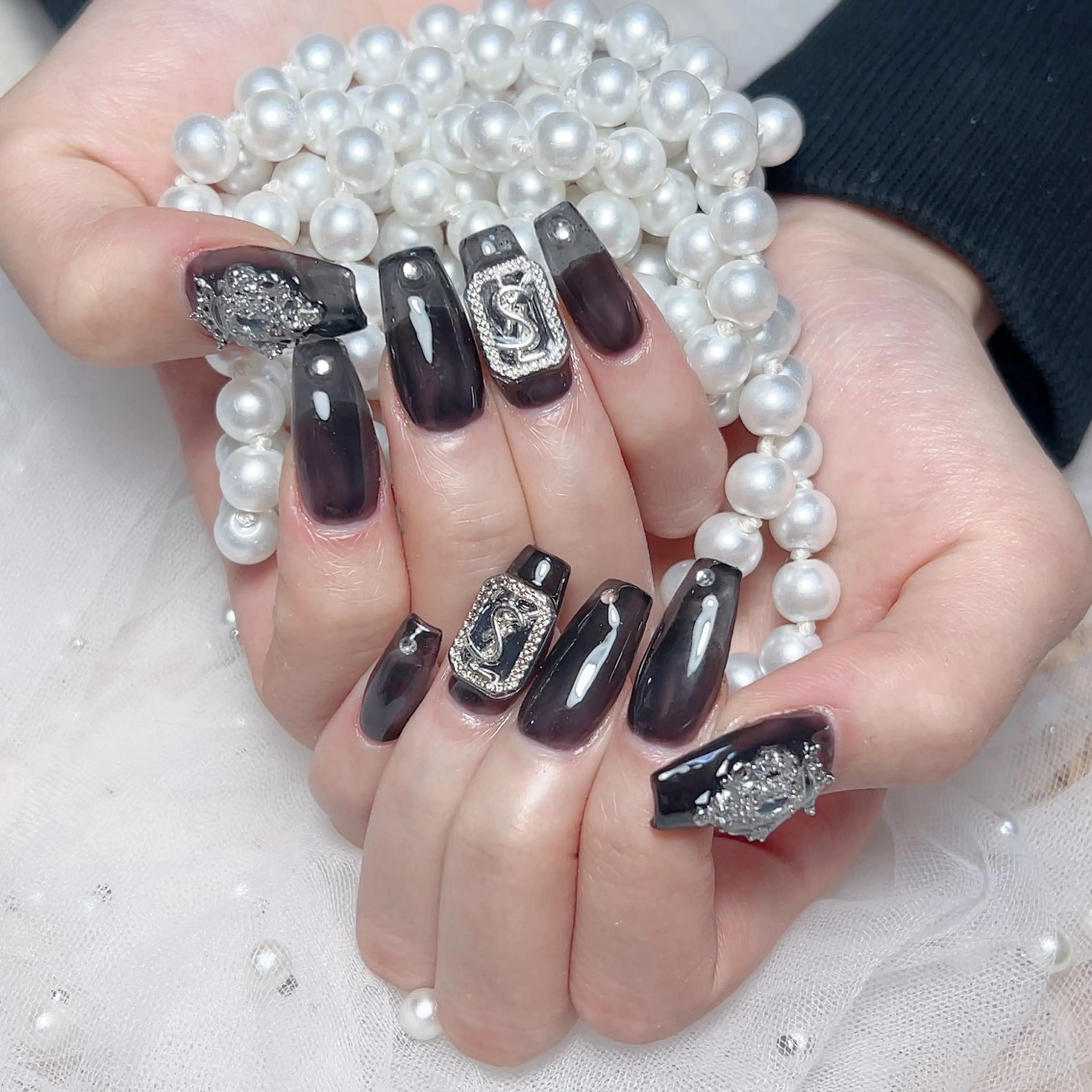 ネイル M🌷nail 長さだし専門店のネイルデザイン