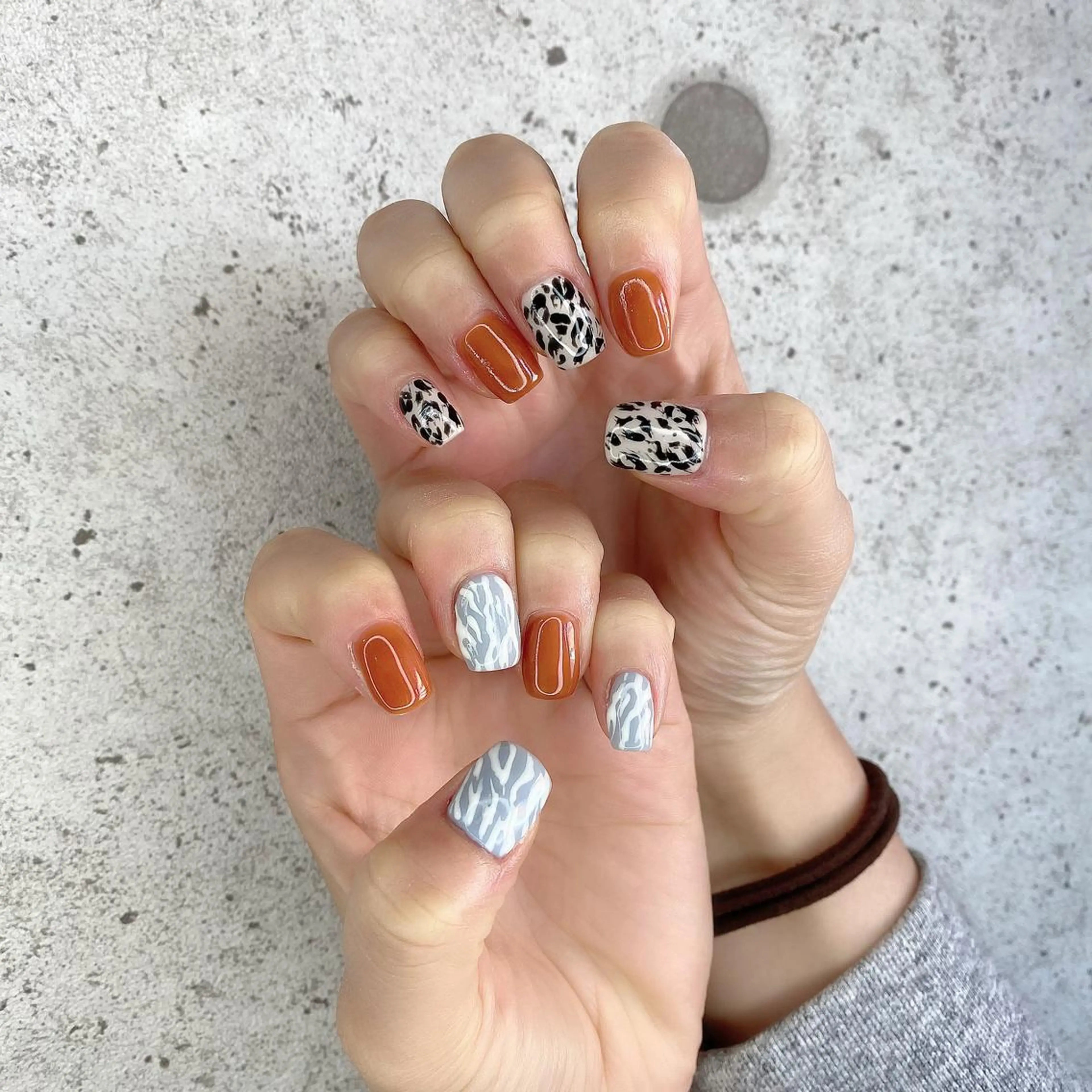 ミディアム カラー パーマ ヘアアレンジ メンズ キッズ ネイル マツエク・マツパ ジェルネイル パラジェル Salon Ｋのネイルデザイン