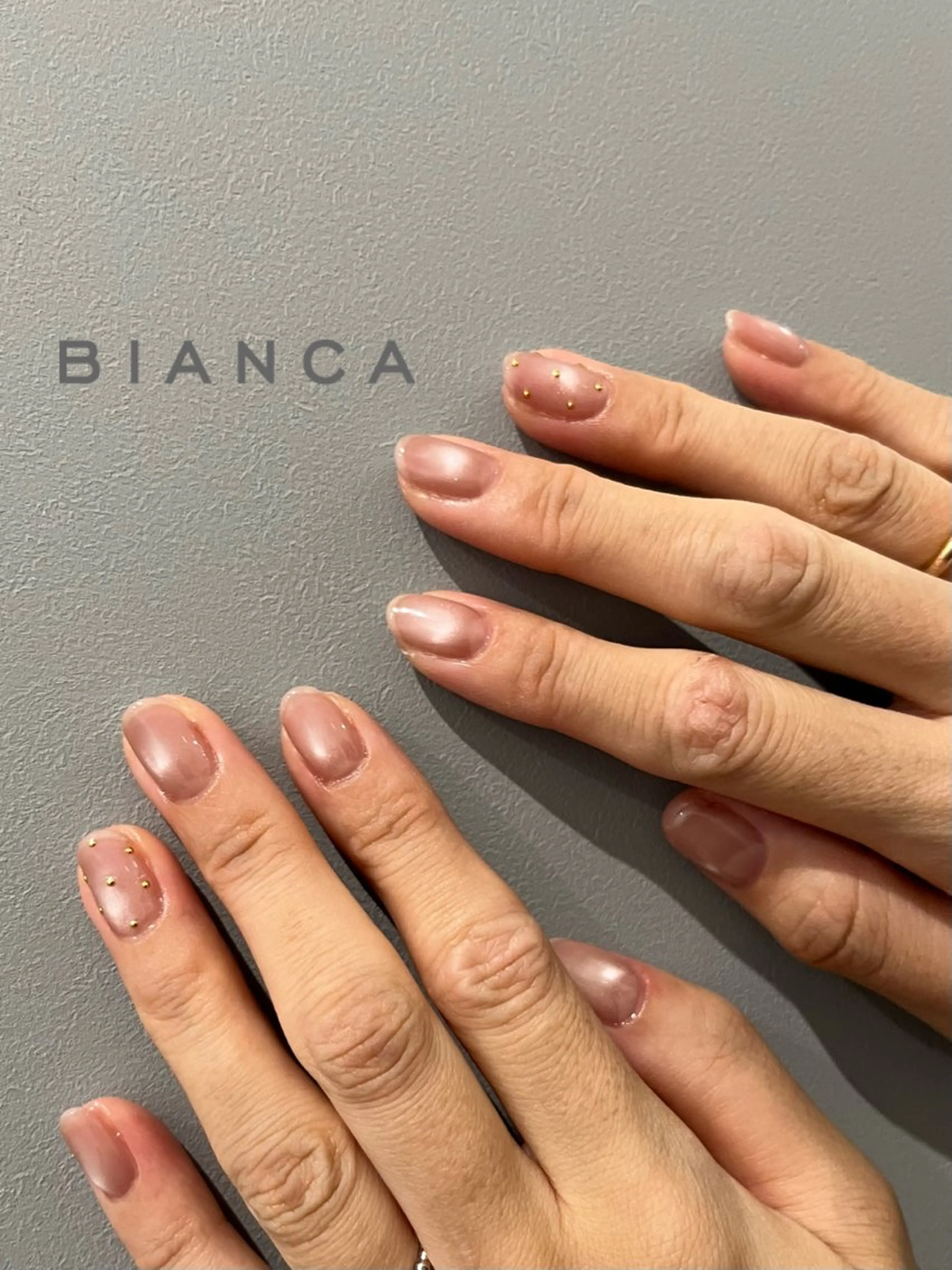 ネイル マグネットネイル Bianca Takeshitaのネイルデザイン