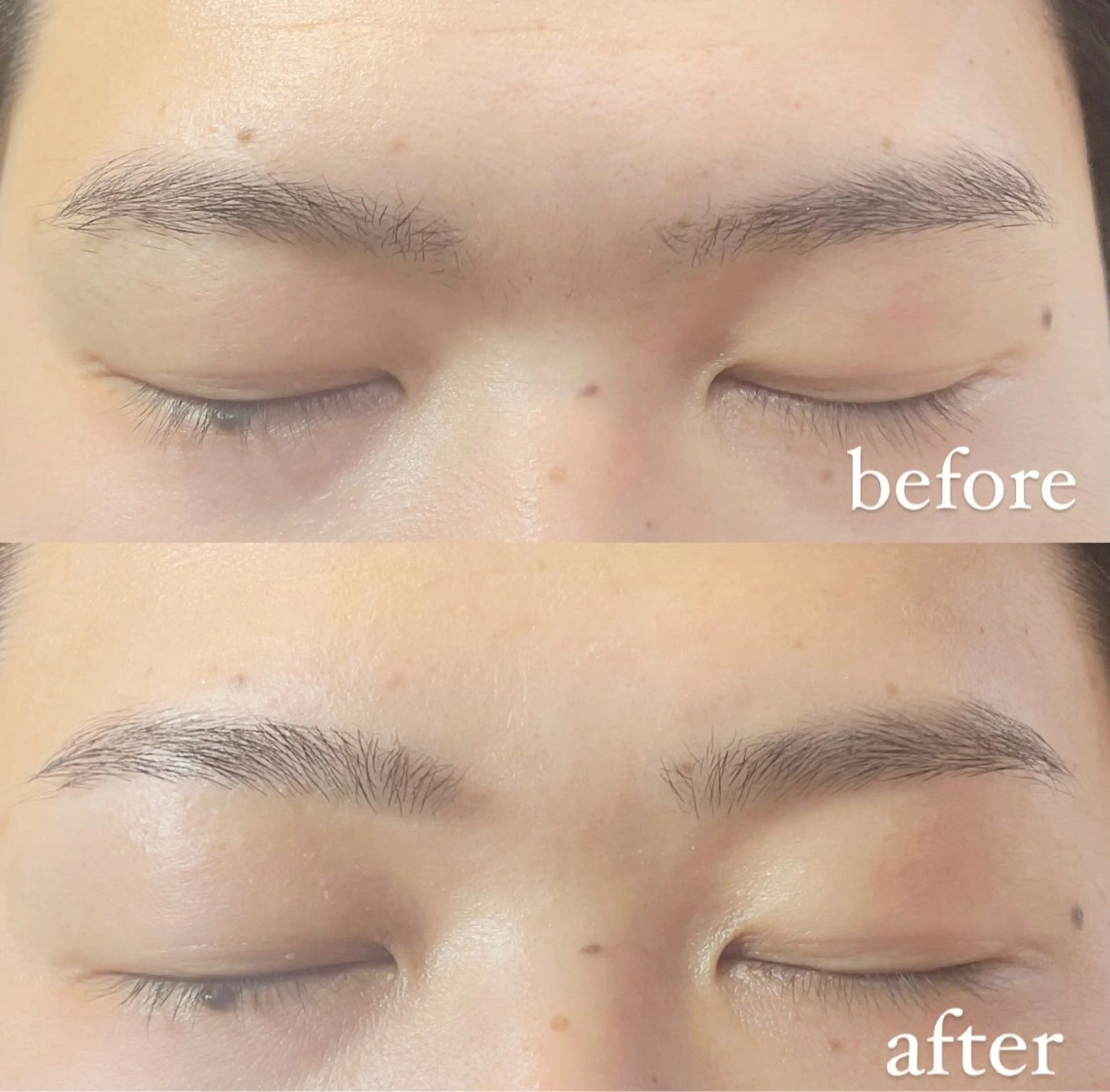 メンズ アイブロウ ワックス脱毛 眉カット その他(アイブロウ) öffen クリハラのマツエク・マツパデザイン