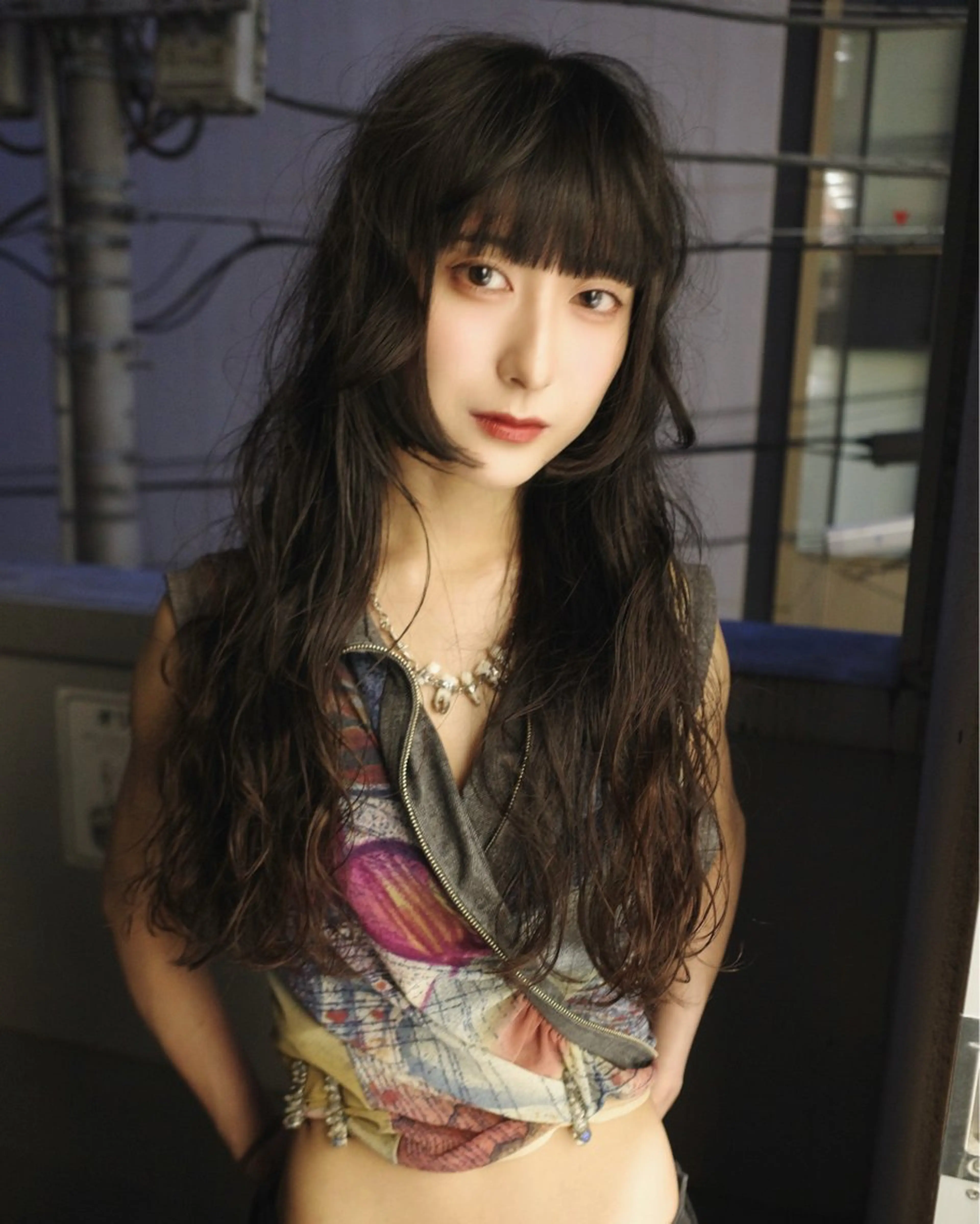 ミディアム カラー SALOWIN所属・ブリーチ🪡 ボブ🐬レイヤーのヘアスタイル