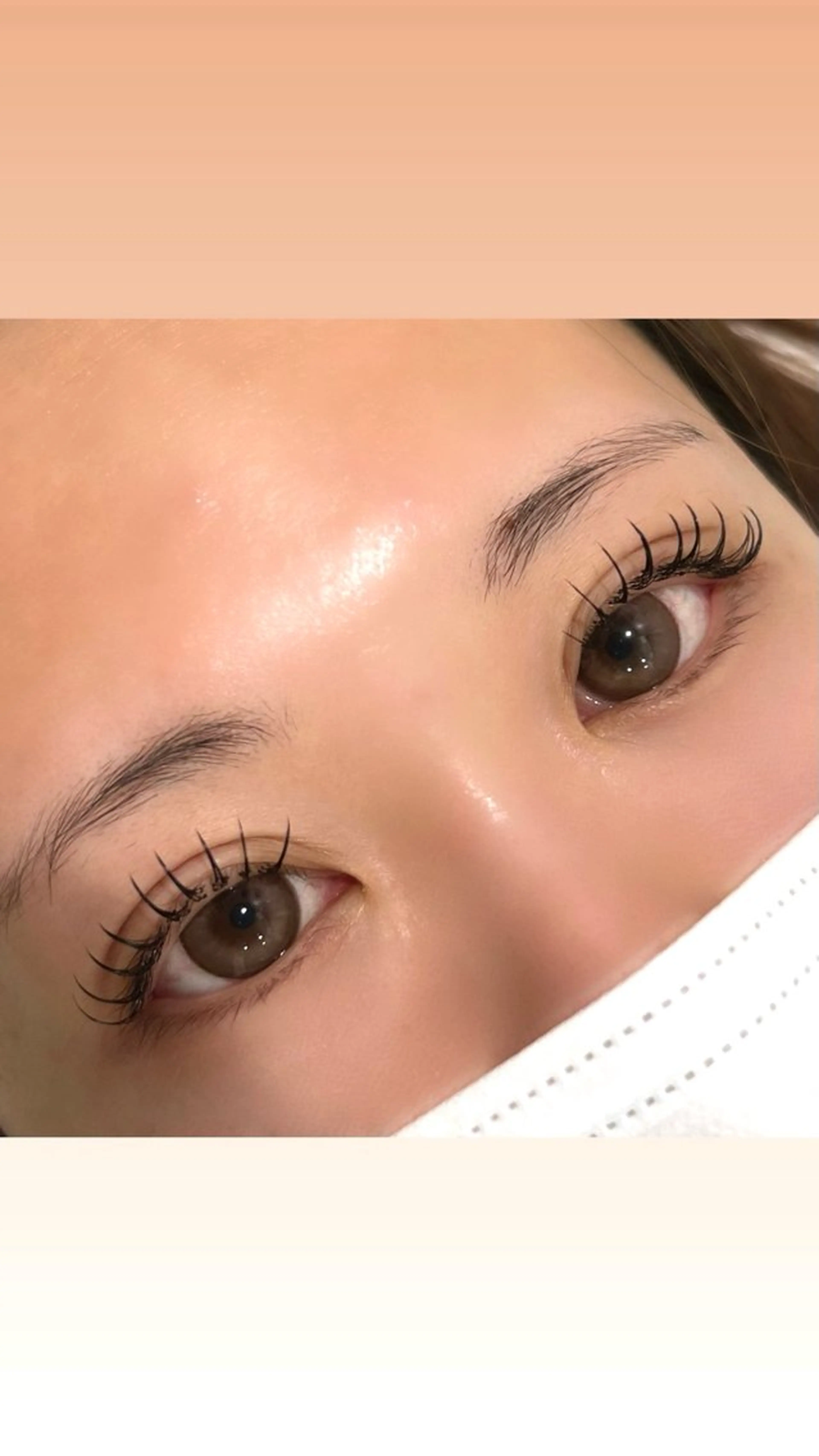 マツエク・マツパ フラットラッシュ omii salon 守山店: ayumiのマツエク・マツパデザイン