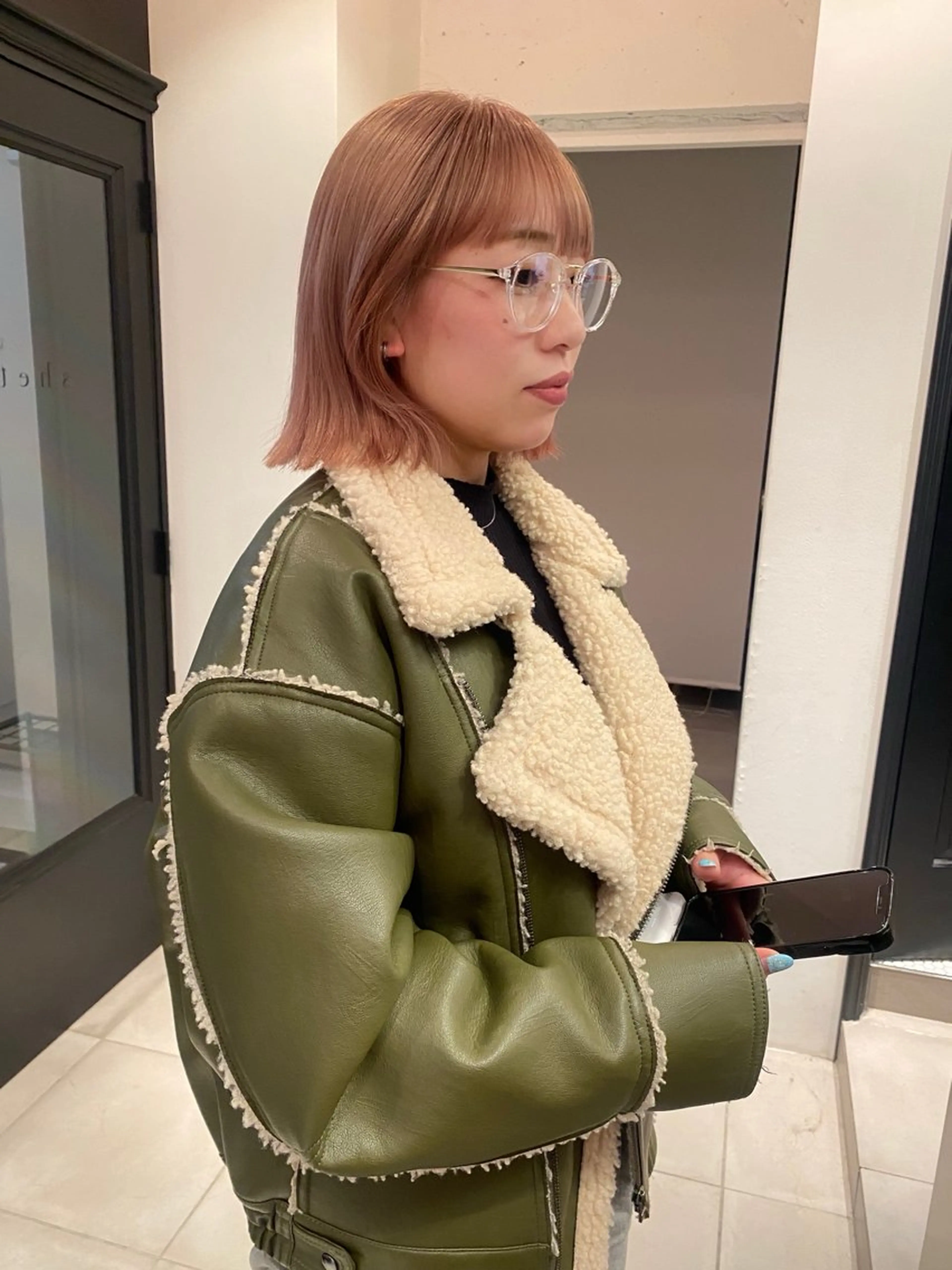 ショート カラー riria/ボブ /透明感カラー🎀のヘアスタイル