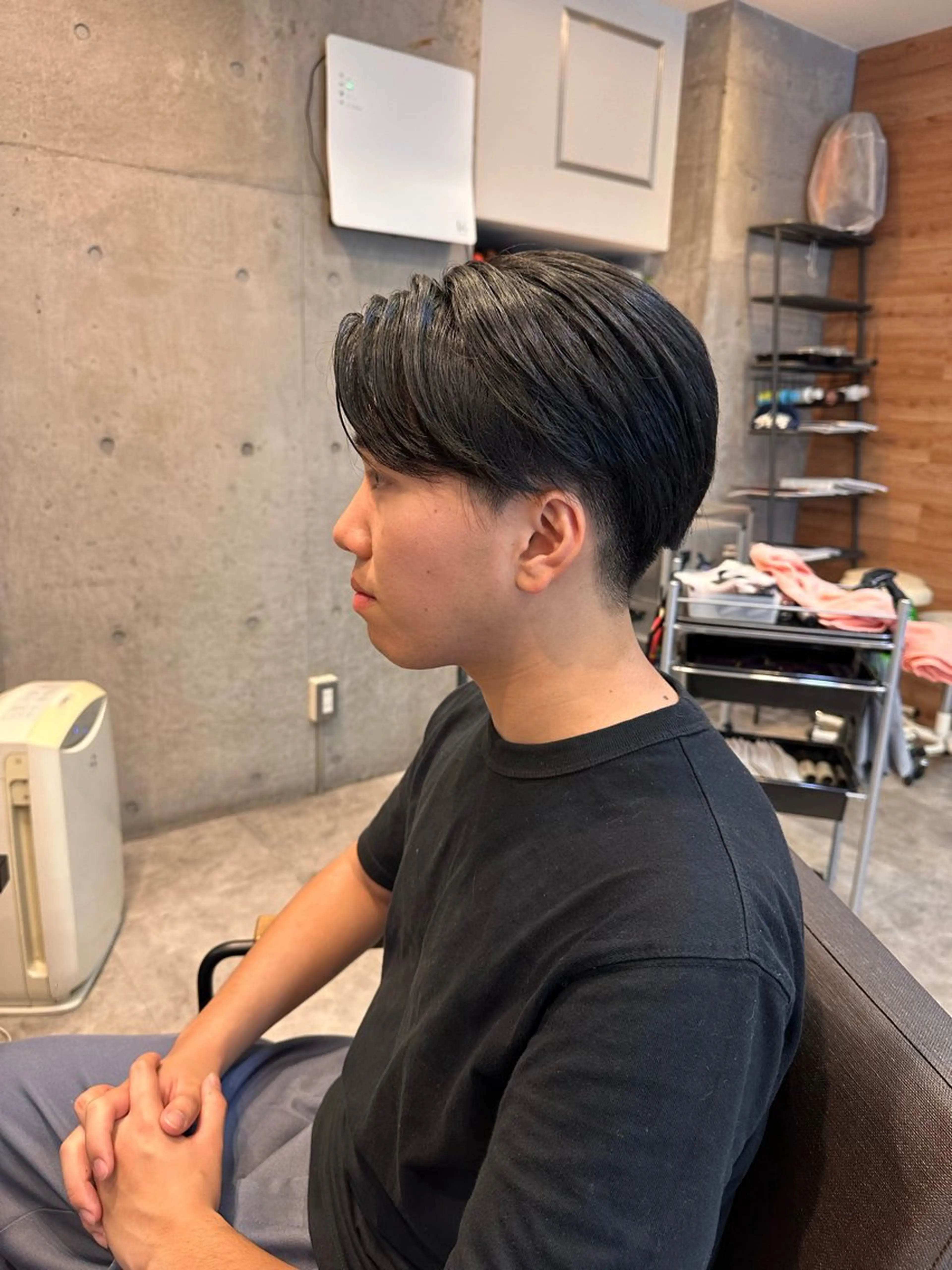 ショート パーマ メンズ 🔥メンズカラー🔥 セヤシュウヘイのヘアスタイル