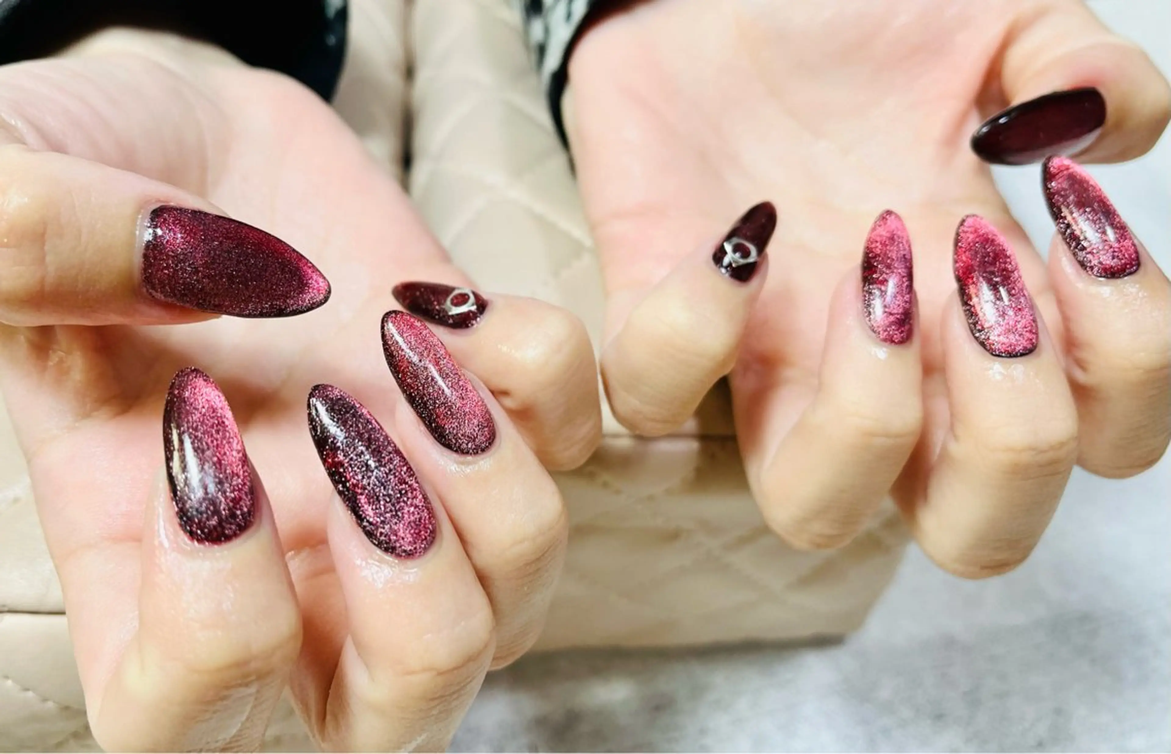 ネイル goldgleams ちなのネイルデザイン