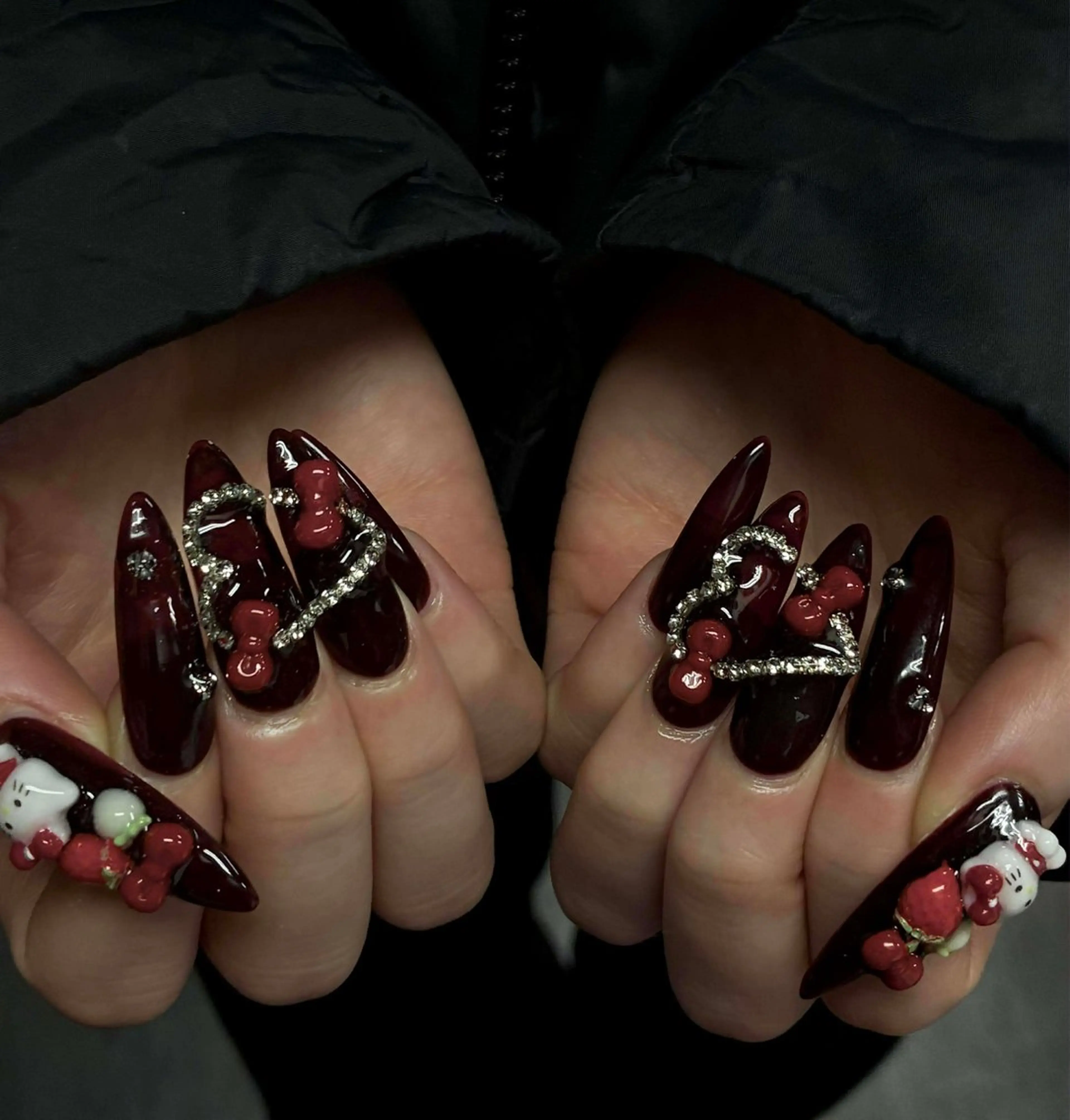 ネイル ワンカラーネイル ネイルチップ SORA ANA.CHUOのネイルデザイン