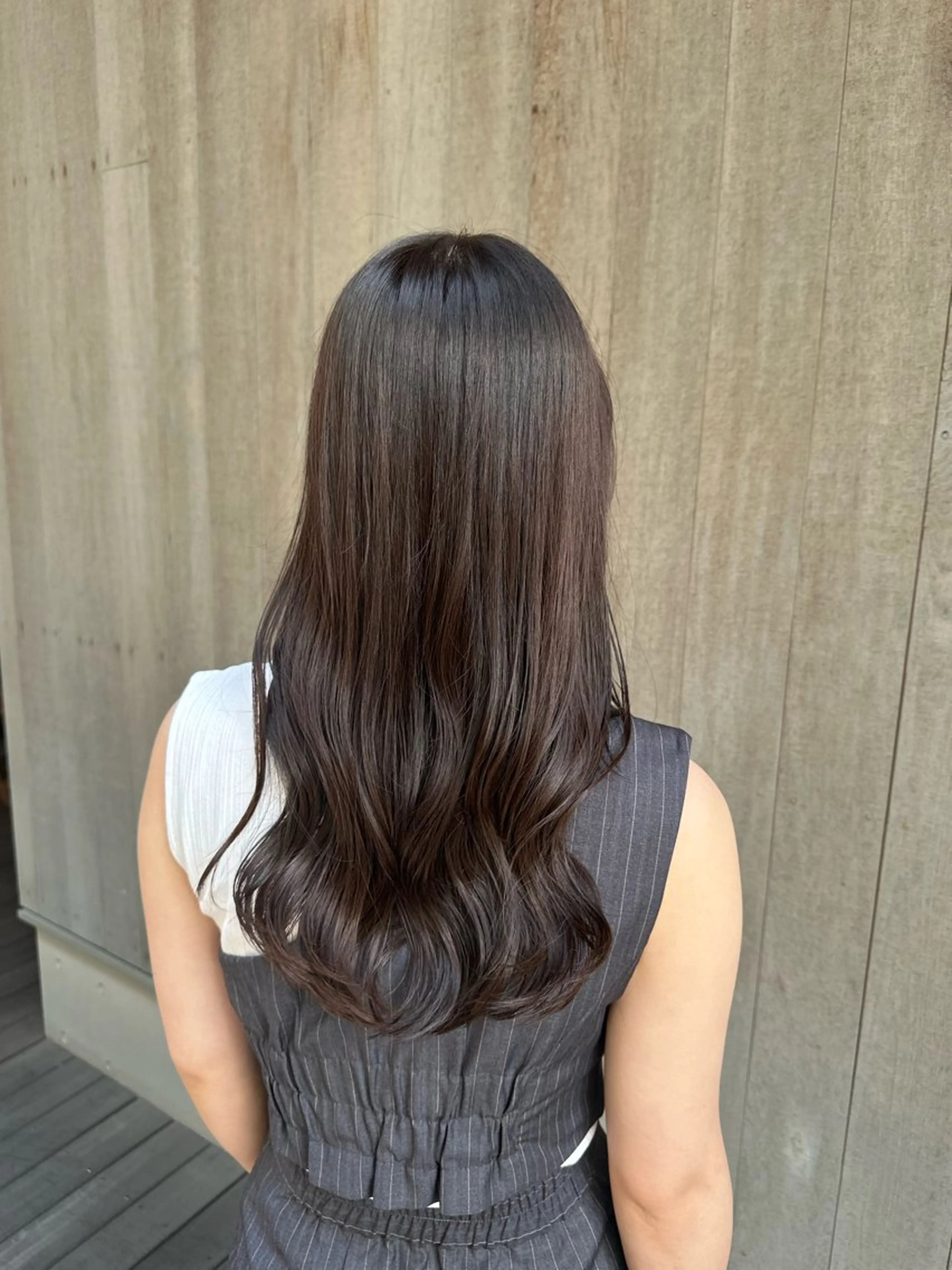 ロング カラー 似合わせレイヤー 海外風レイヤーmioのヘアスタイル