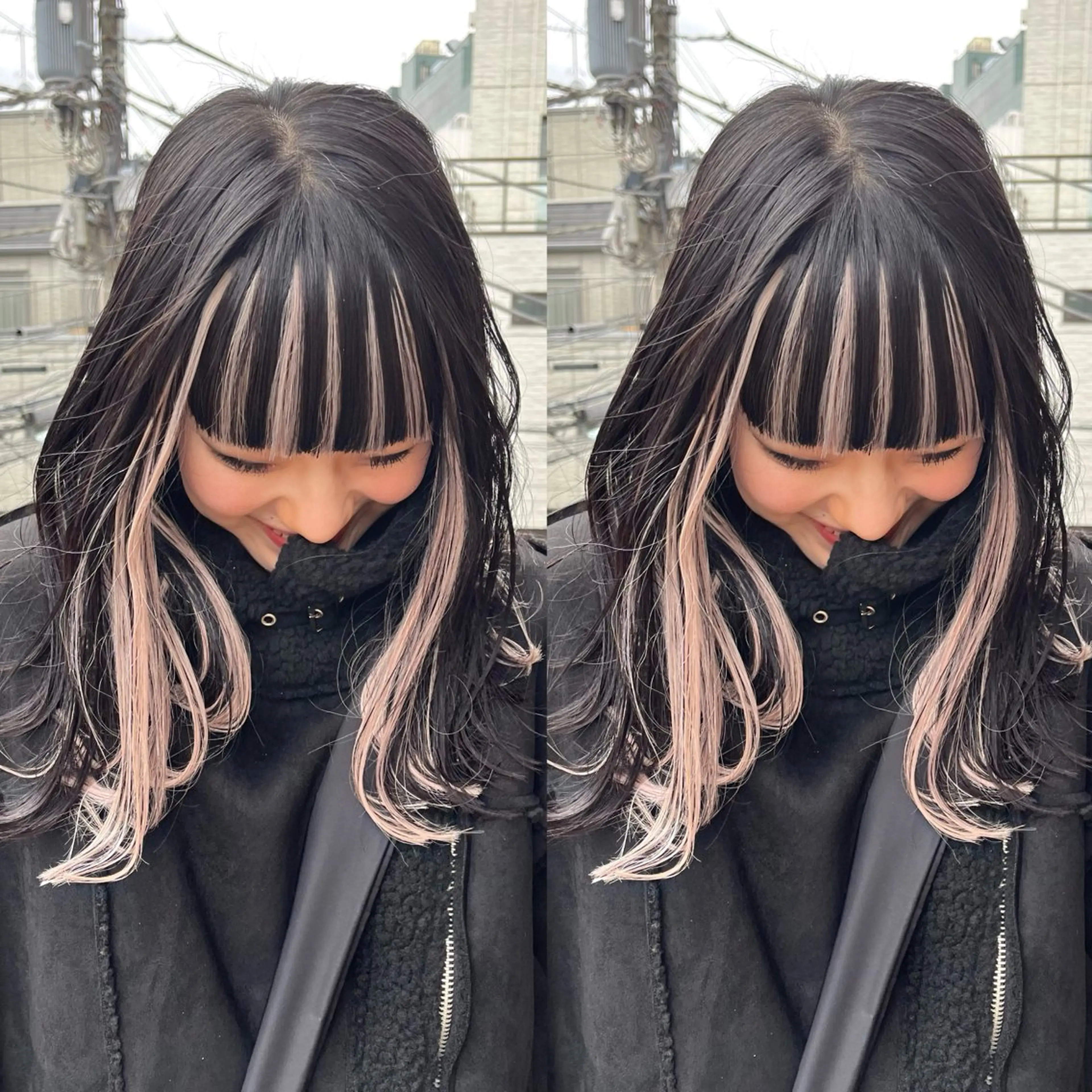 ロング カラー パーマ ヘアアレンジ メンズ ダブルカラー 顔周りカット 髪質改善 レイヤーカット トリートメント エクステ 💎髪質改善特化💎 RUITOのヘアスタイル