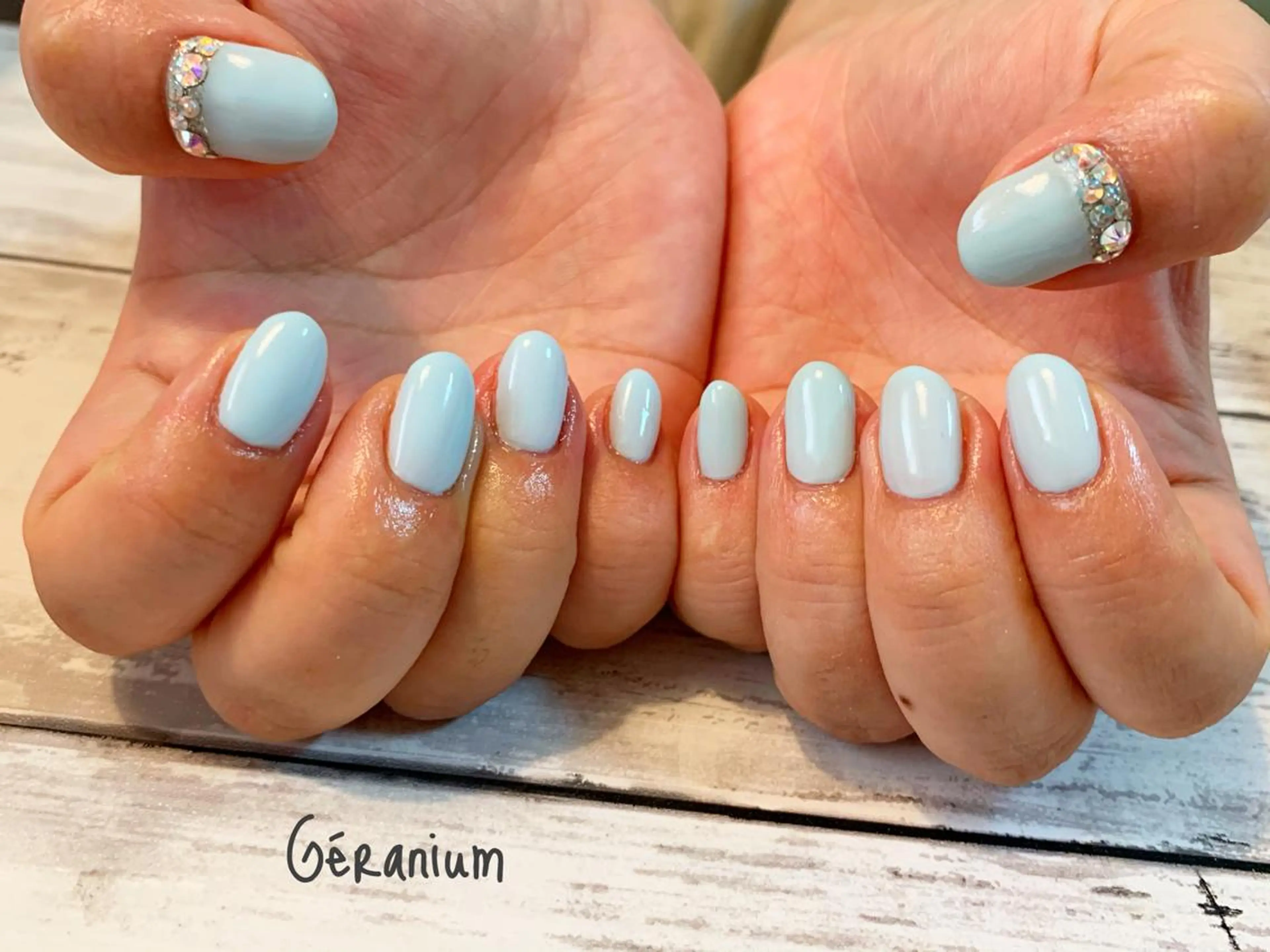 ネイル ハンドネイル フットネイル GéRanium Harukaのネイルデザイン