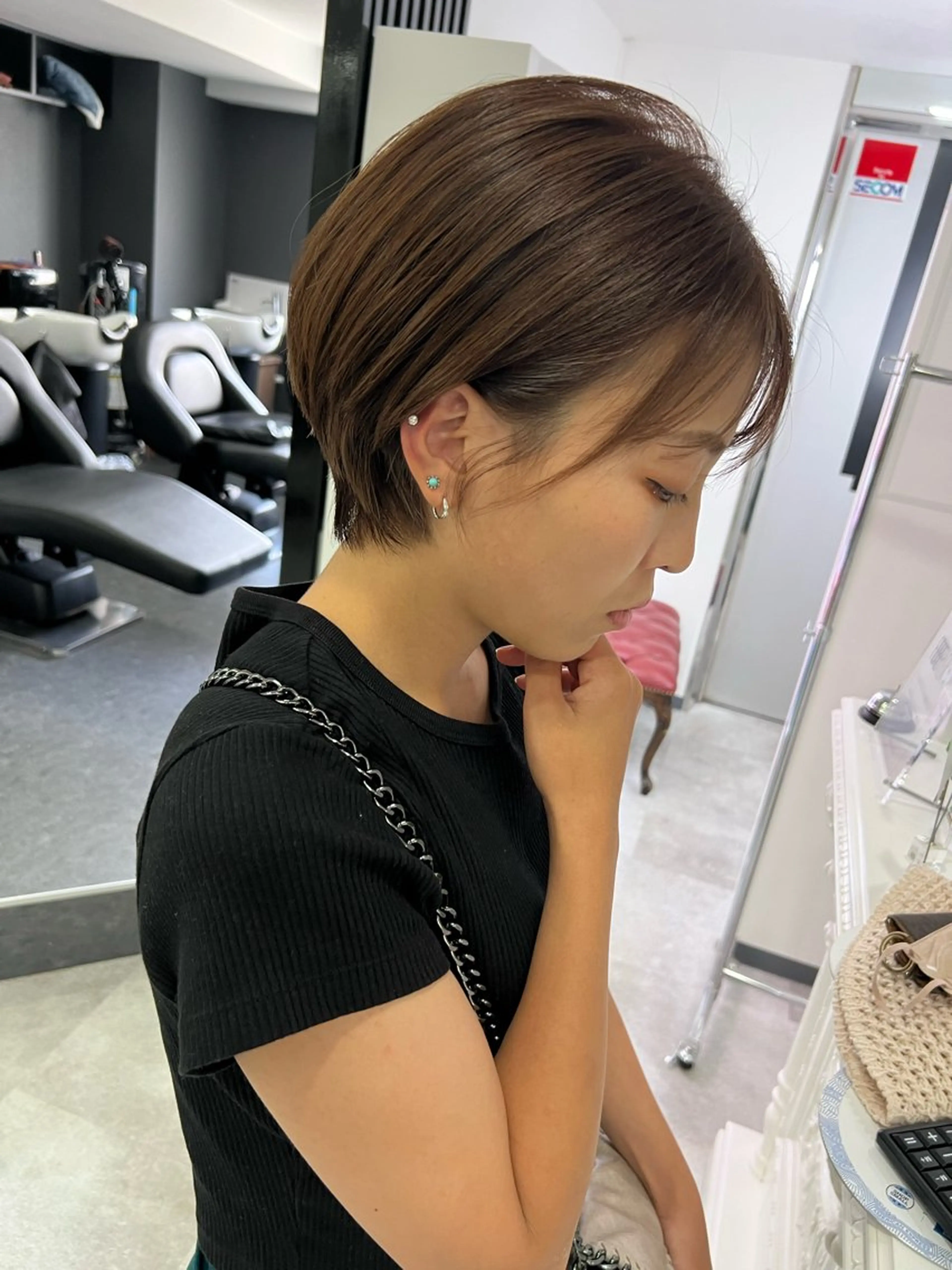 ショート 丸みショート ショートヘア 【ショートカット】 心斎橋HIROTOのヘアスタイル