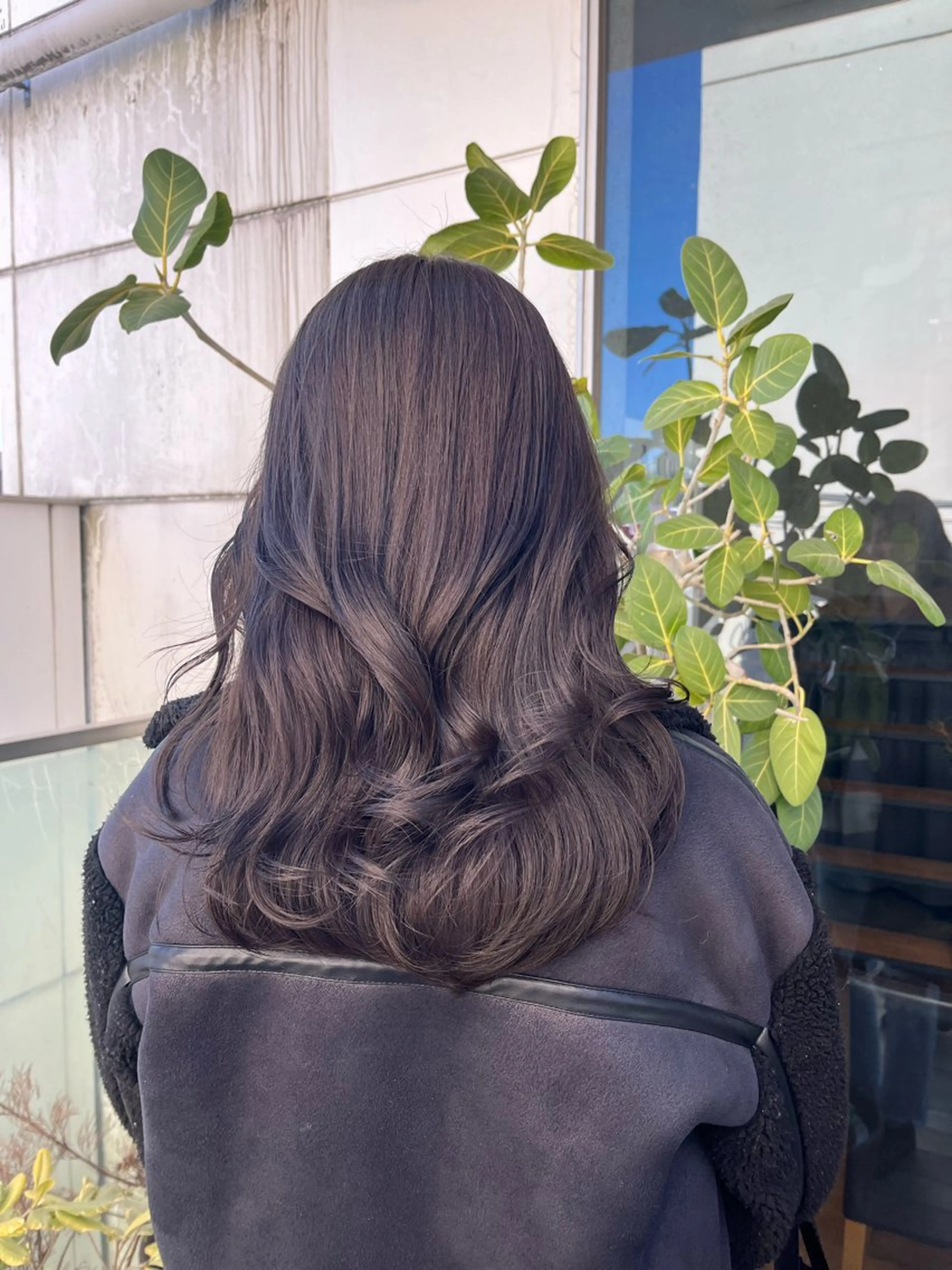 ロング カラー カット ヘアカラー トリートメント ヒラノホナミ 🫧透ける艶髪🫧のヘアスタイル