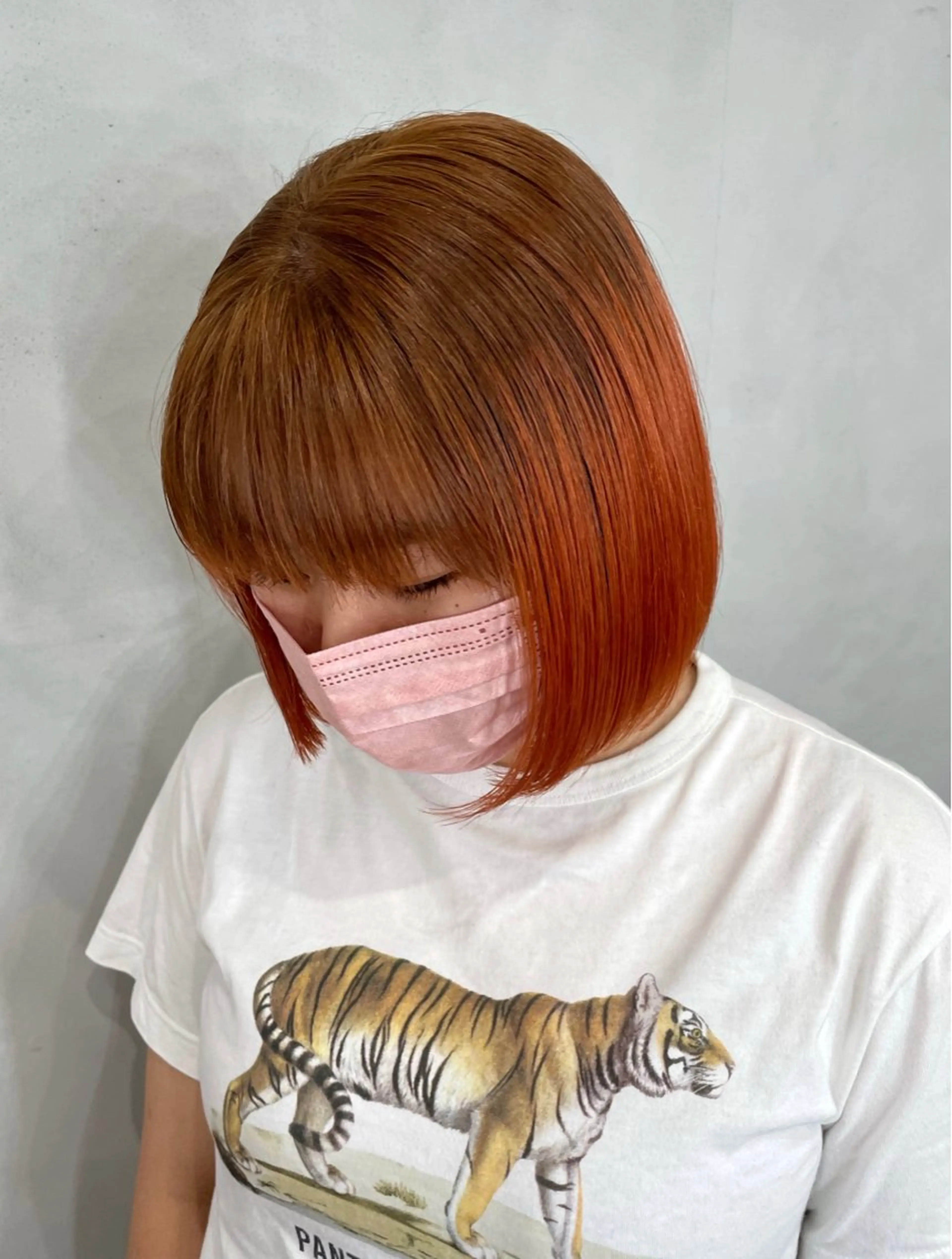 ミディアム ボブ/透明感カラー 🌿栄🌿kouneのヘアスタイル