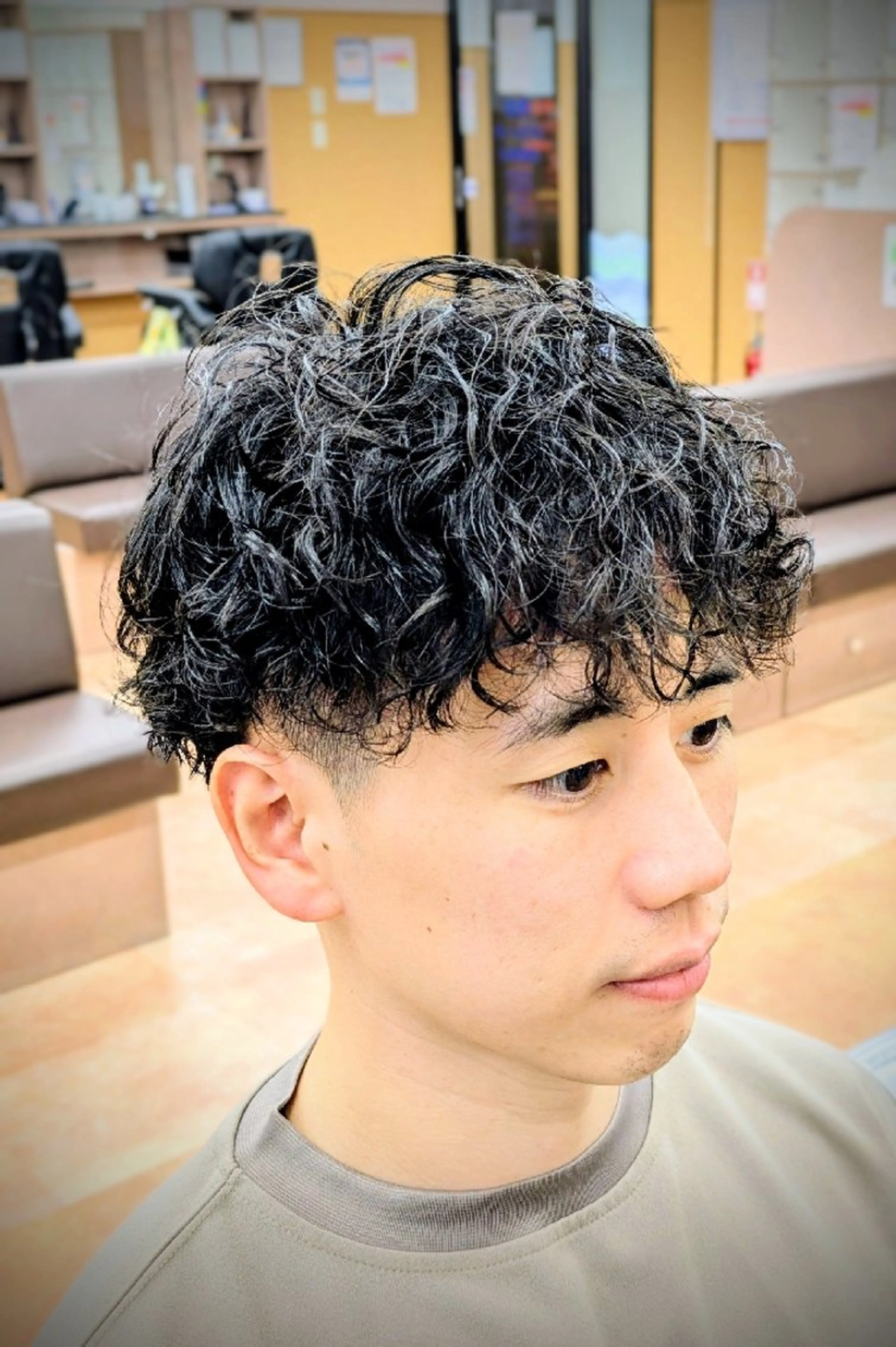 ショート ツイストパーマ 理容プラージュ燕三条店所属・理容プラージュ燕三条 福井のヘアスタイル