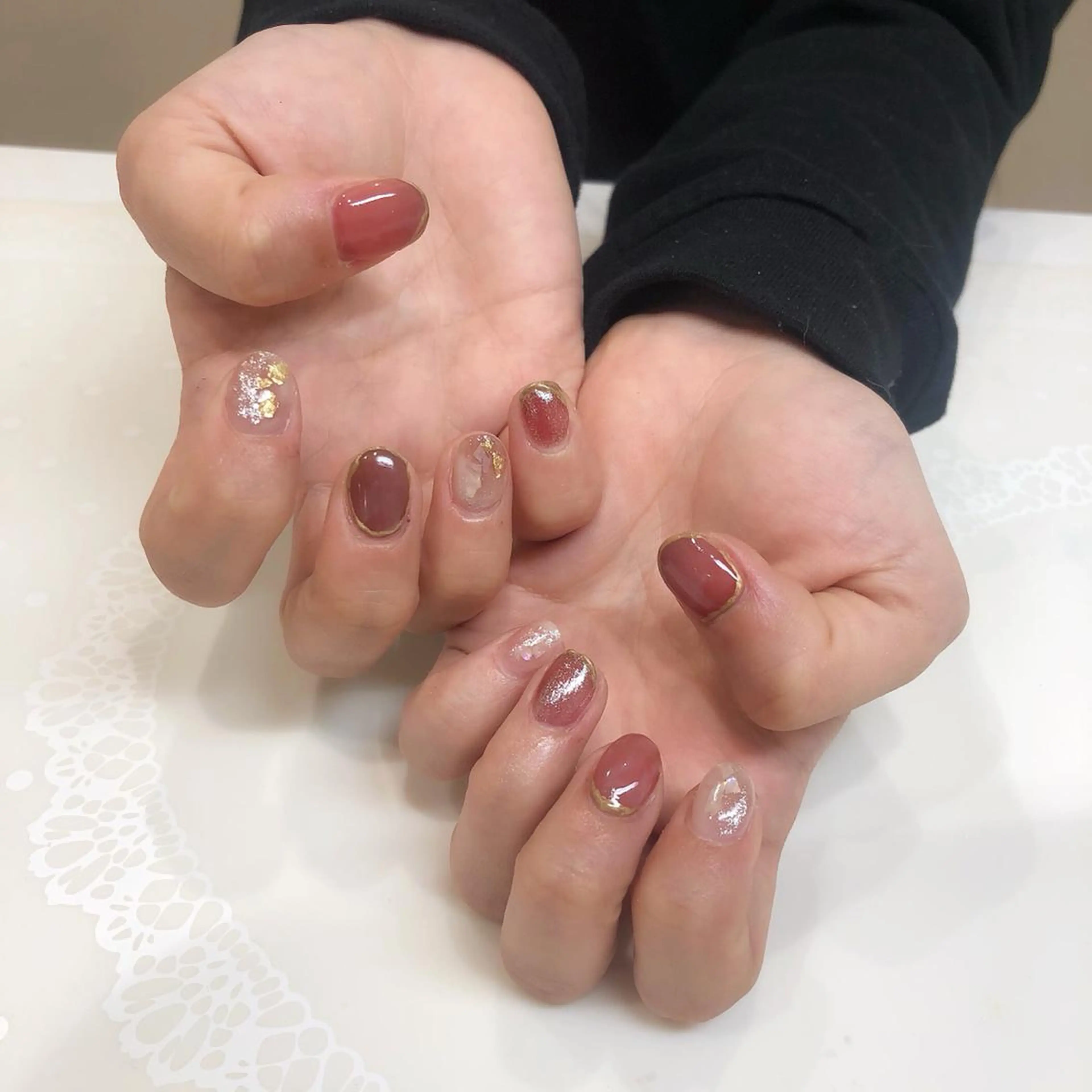 ネイル 椿森 美瑠紅の眉毛・アイブロウイメージ