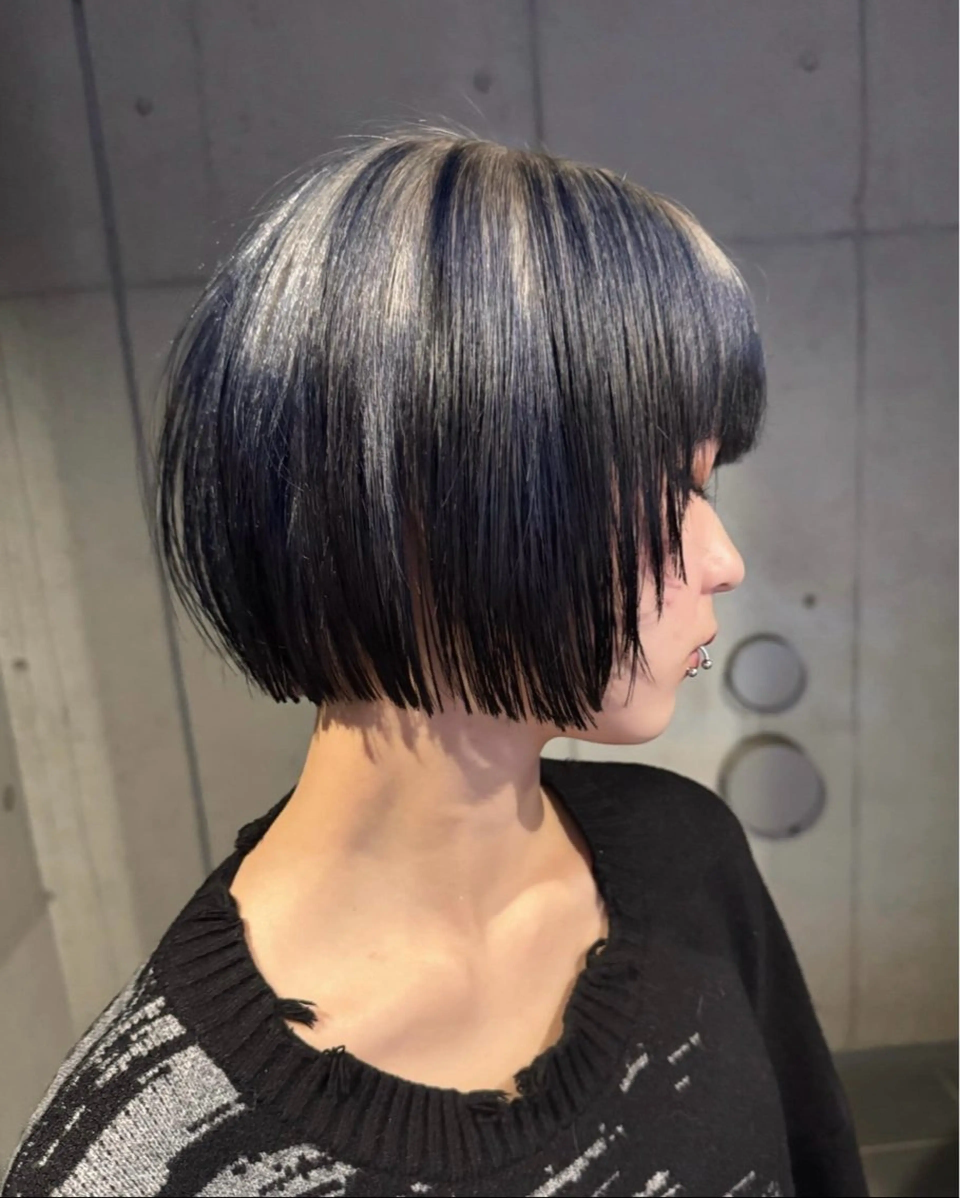 ミディアム カラー カット ヘアカラー だいち/ブリーチ/ レイヤーカットのヘアスタイル