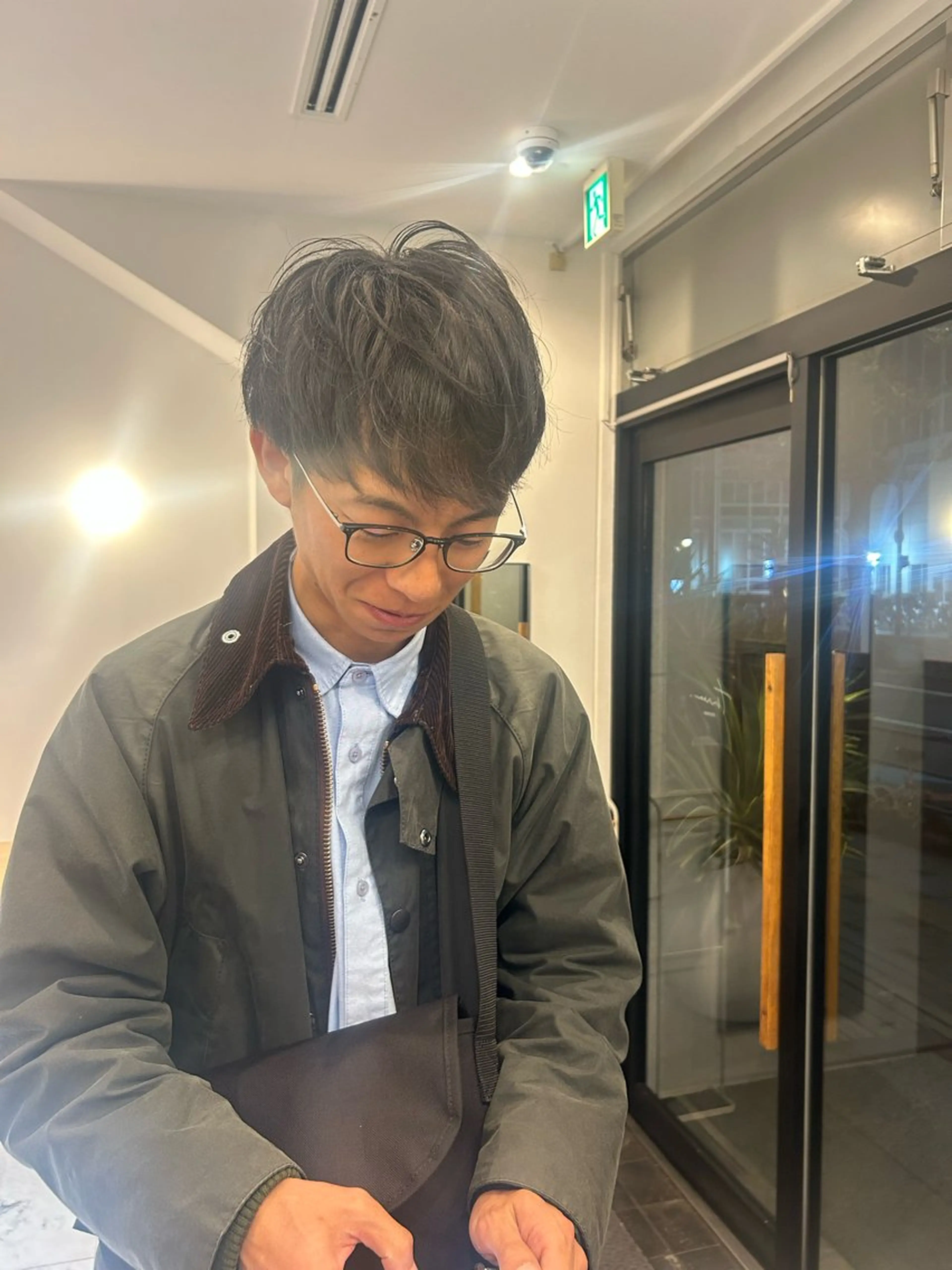 メンズ マッシュ 前竹 那生のヘアスタイル