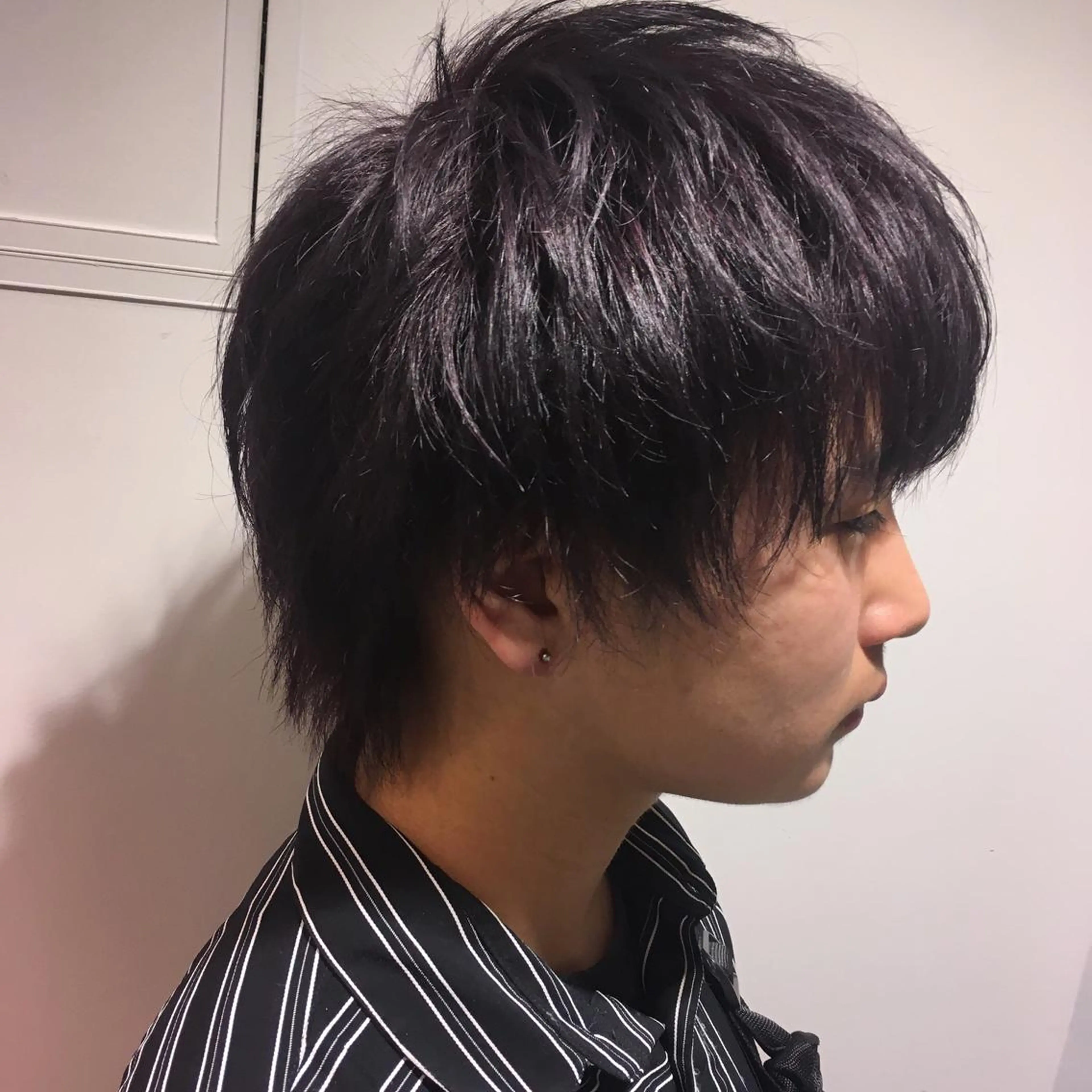 ショート カラー メンズ バイオレットカラー ヘアカラー トリートメント fit /HONOKAのヘアスタイル