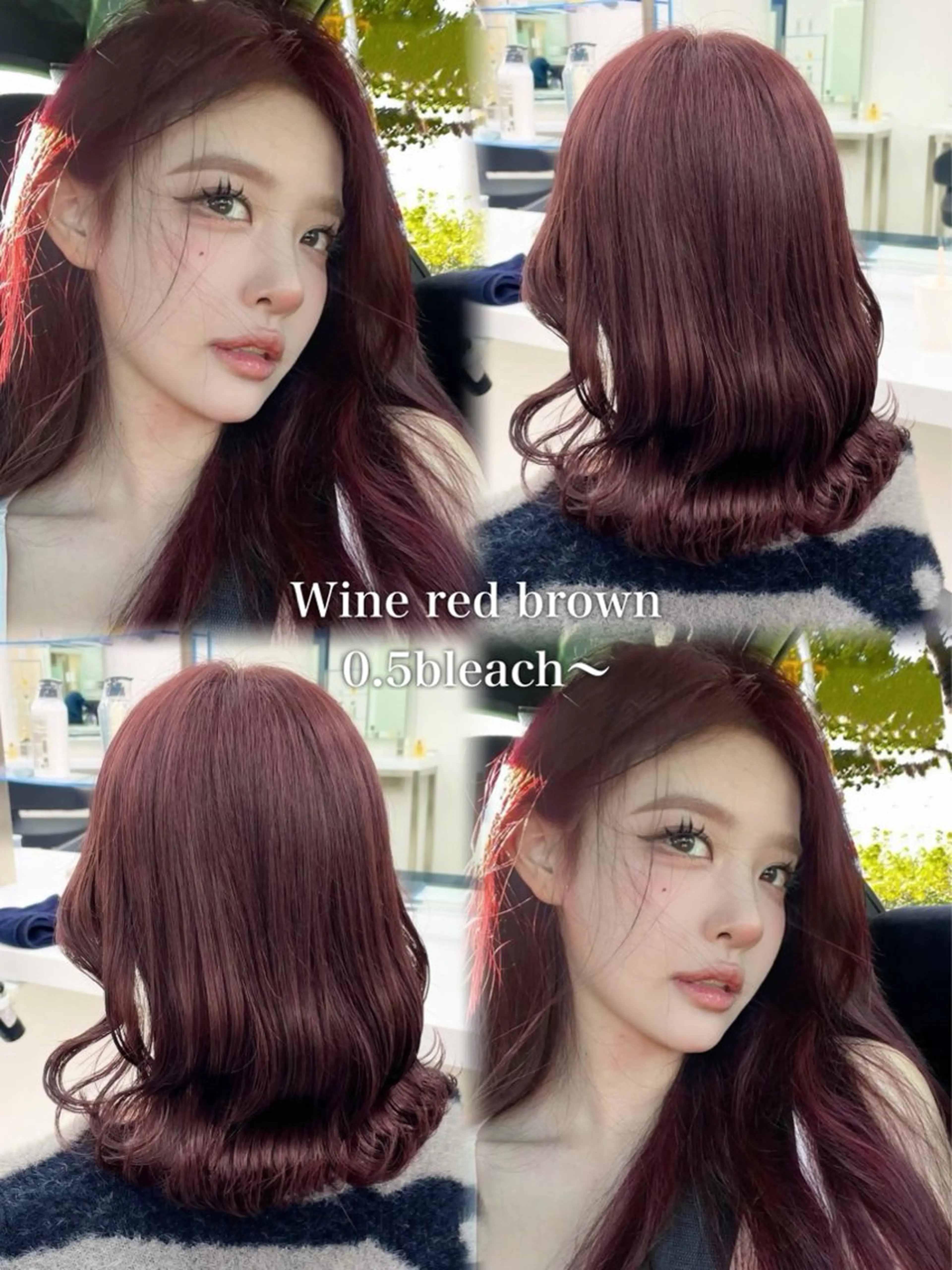 ロング カラー ヘアアレンジ ヘアカラー えびけん/色落ちまで 可愛い♥️のヘアスタイル