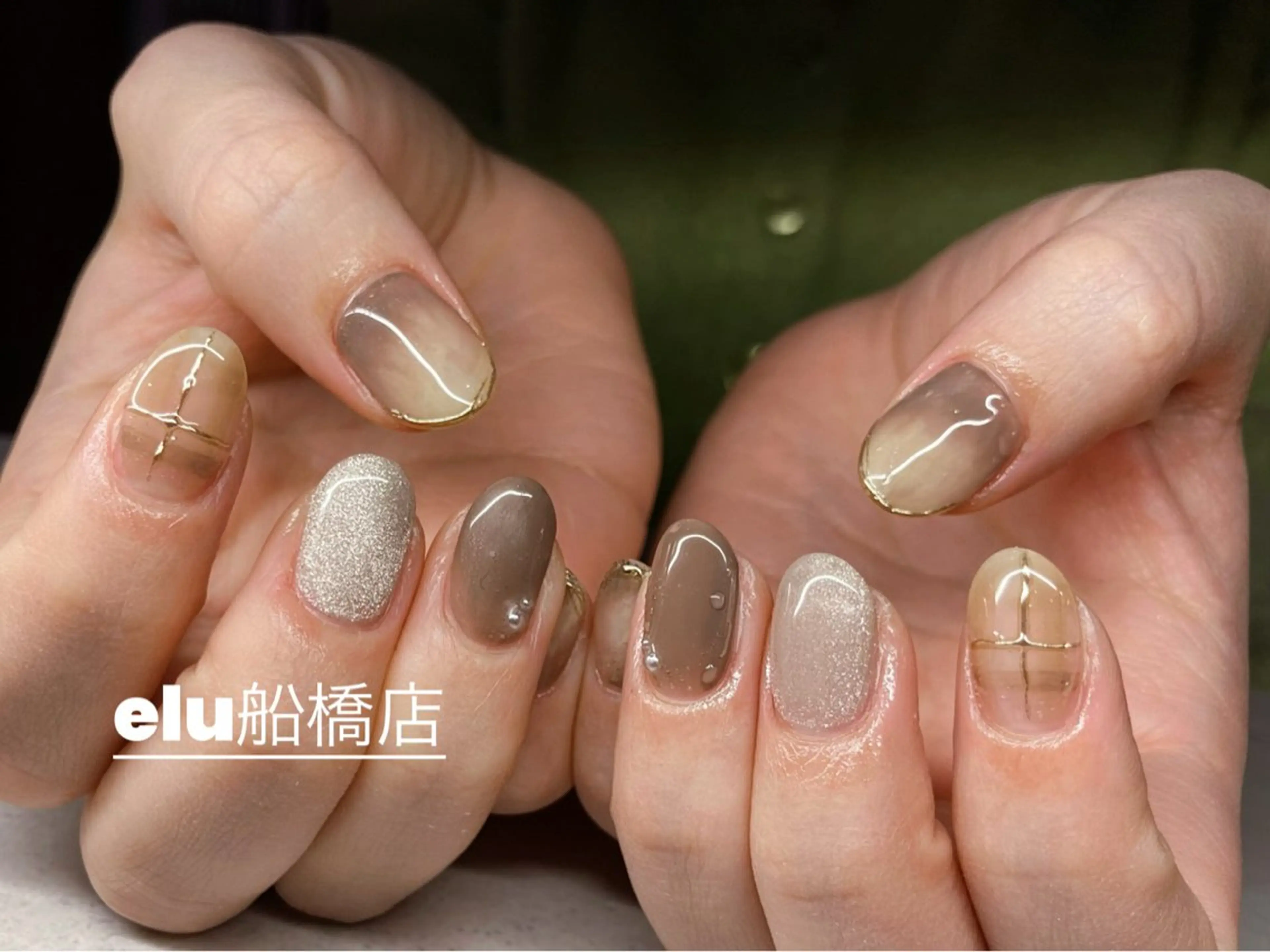 ネイル elu ：nail＆eyeのネイルデザイン