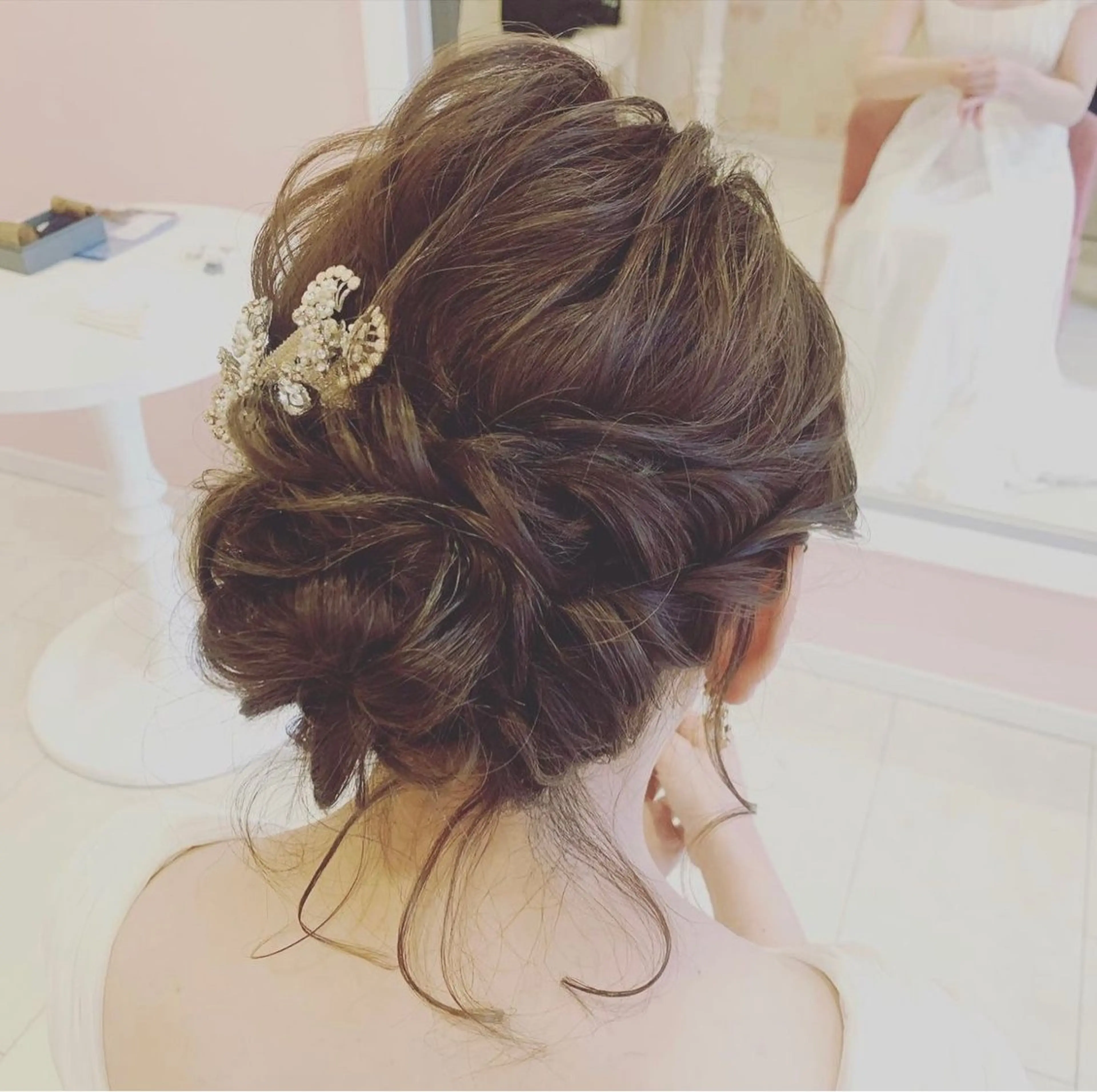 ヘアアレンジ make room Blissのヘアスタイル