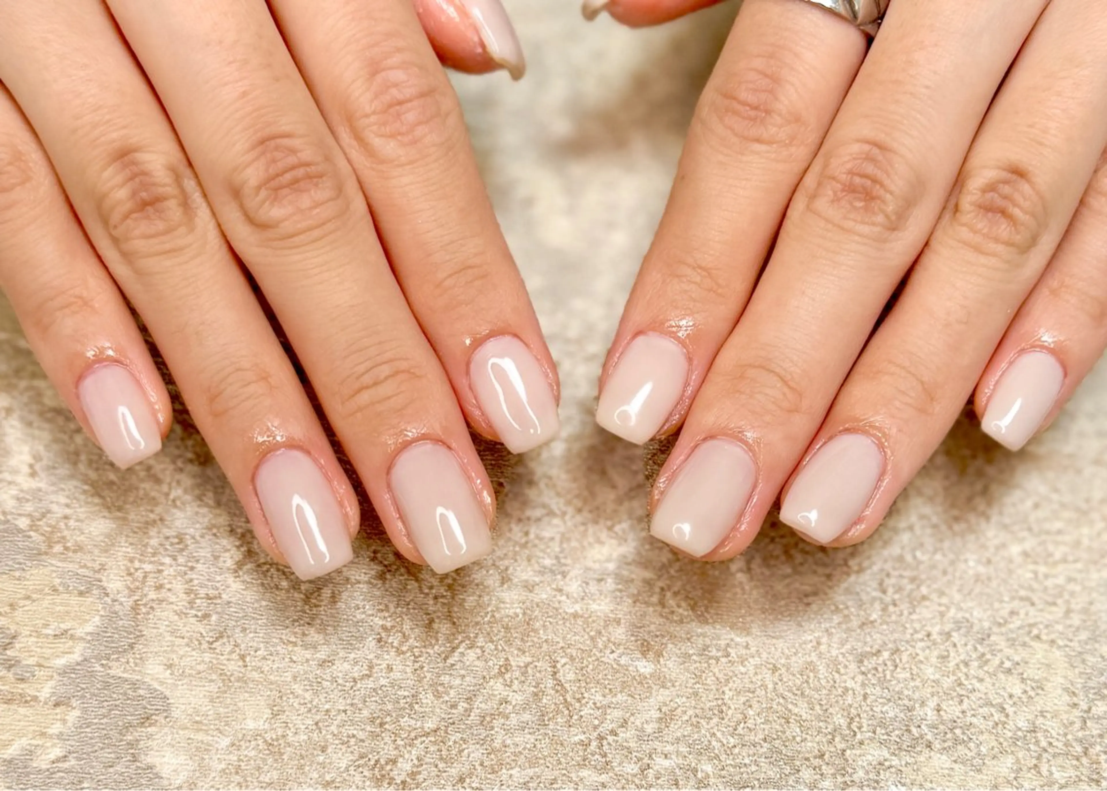 【ジェル】美フォルムワンカラーの写真