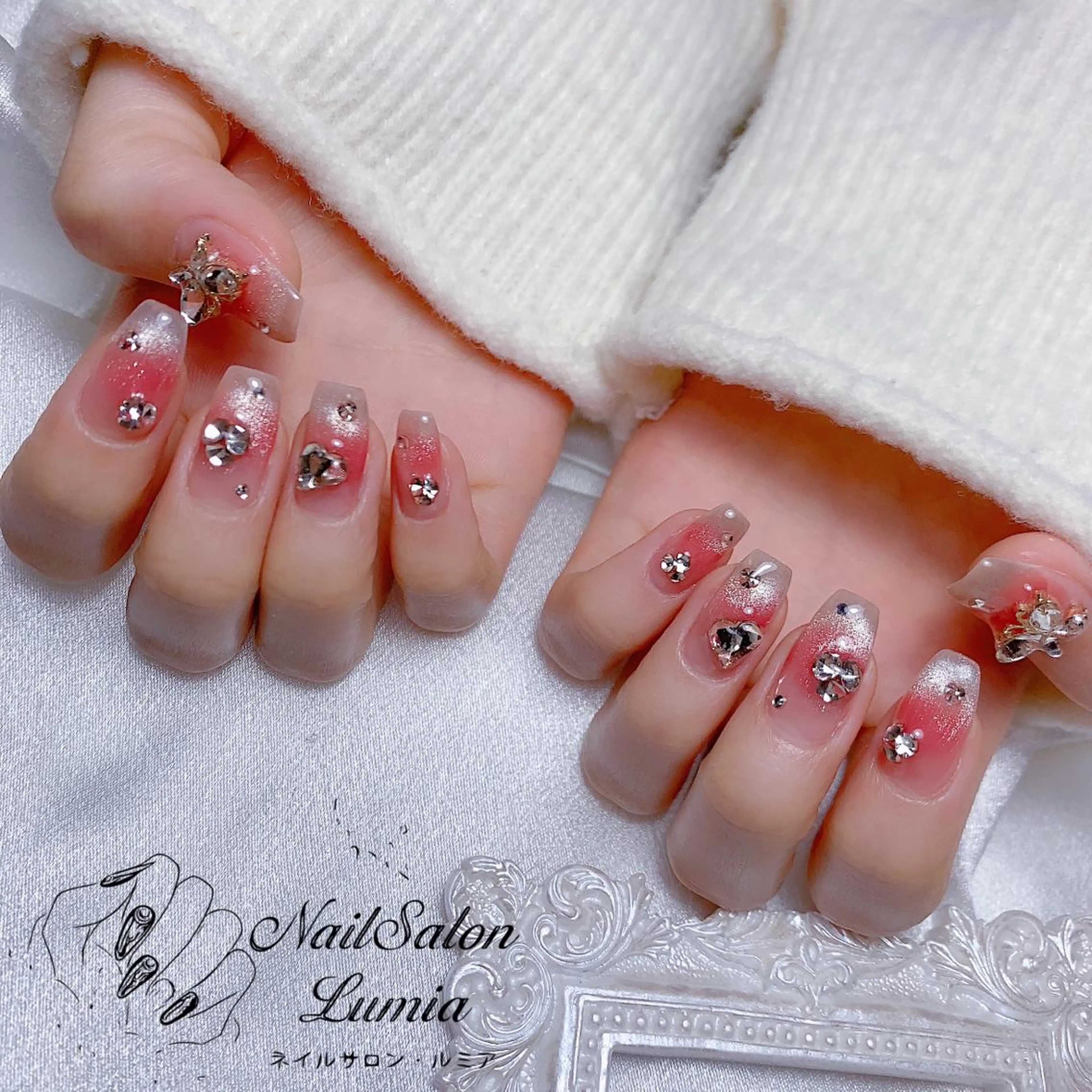 ネイル ハンドネイル ネイルサロン ルミア Lumia 店長のネイルデザイン