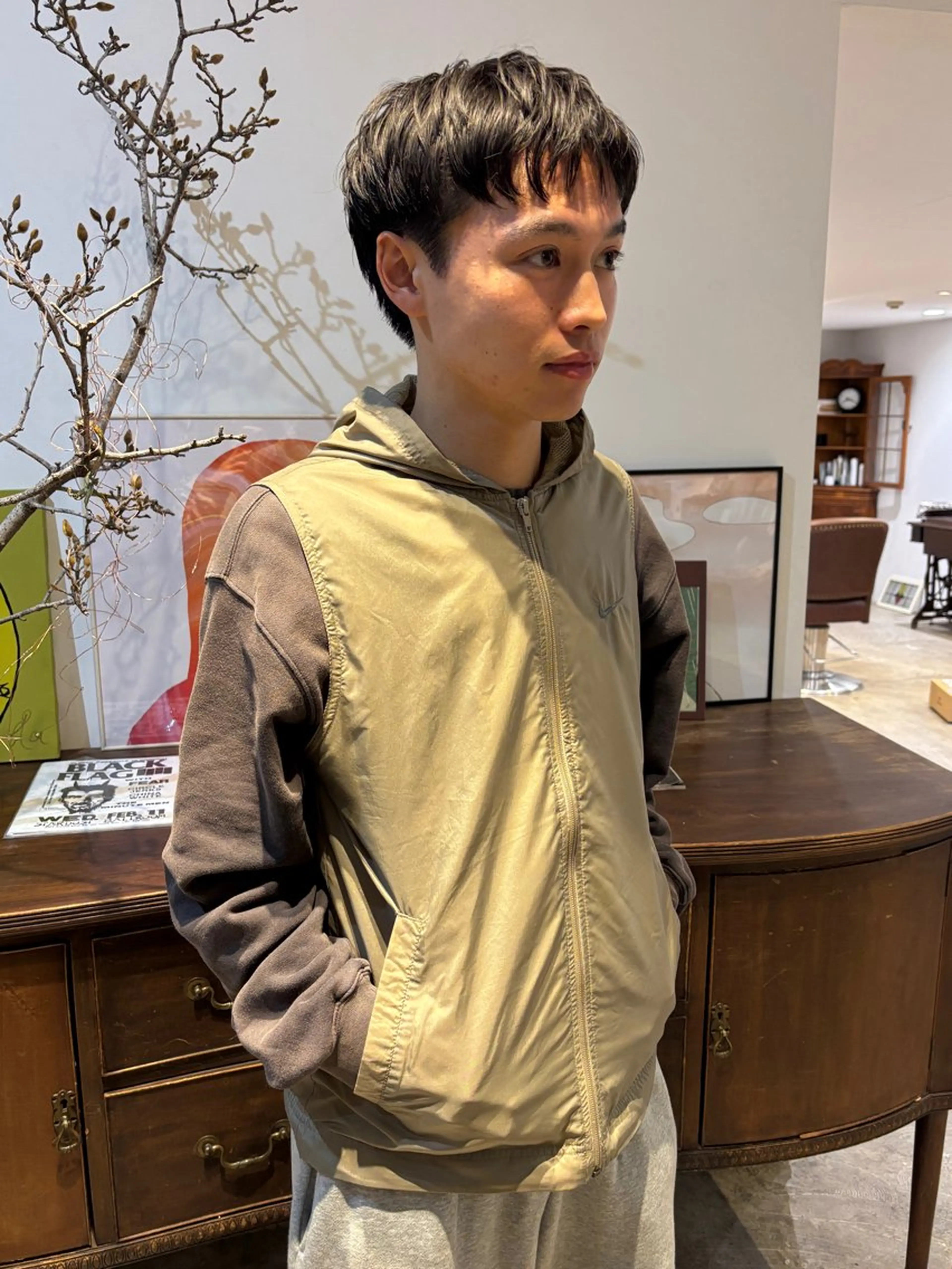 メンズ 刈り上げ 安藤楓華 fuka andoのヘアスタイル