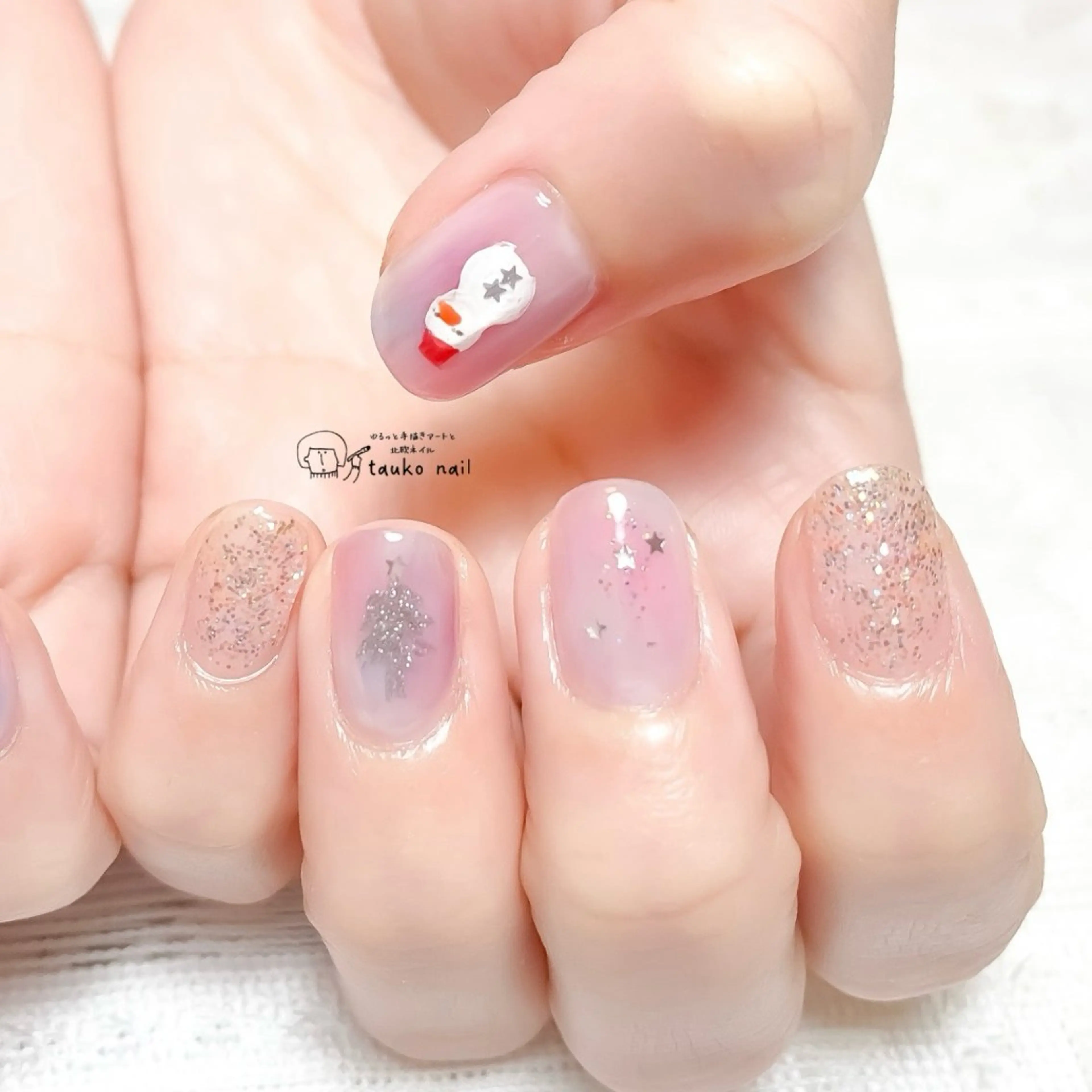 ネイル パステルネイル tauko nailのネイルデザイン