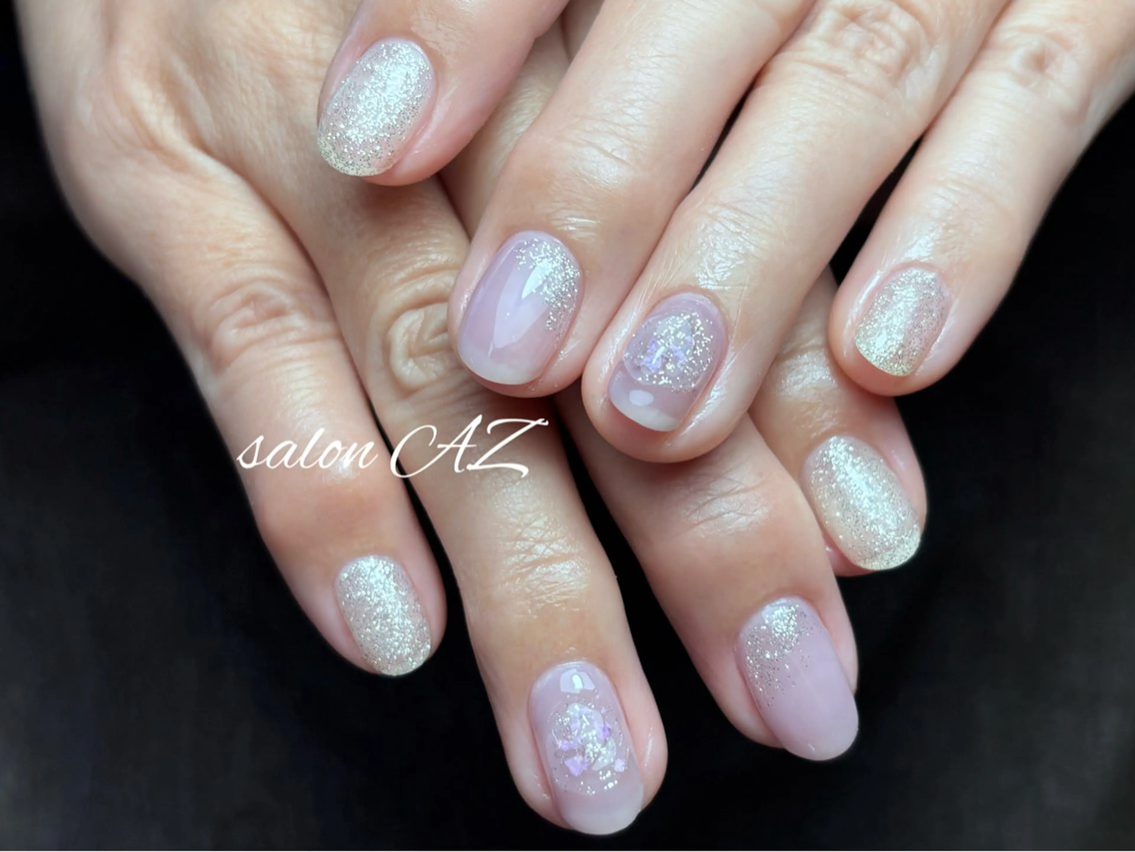 ネイル アートネイル フットネイル フレンチネイル マグネットネイル 持ち込み ハンドネイル salon AZのネイルデザイン