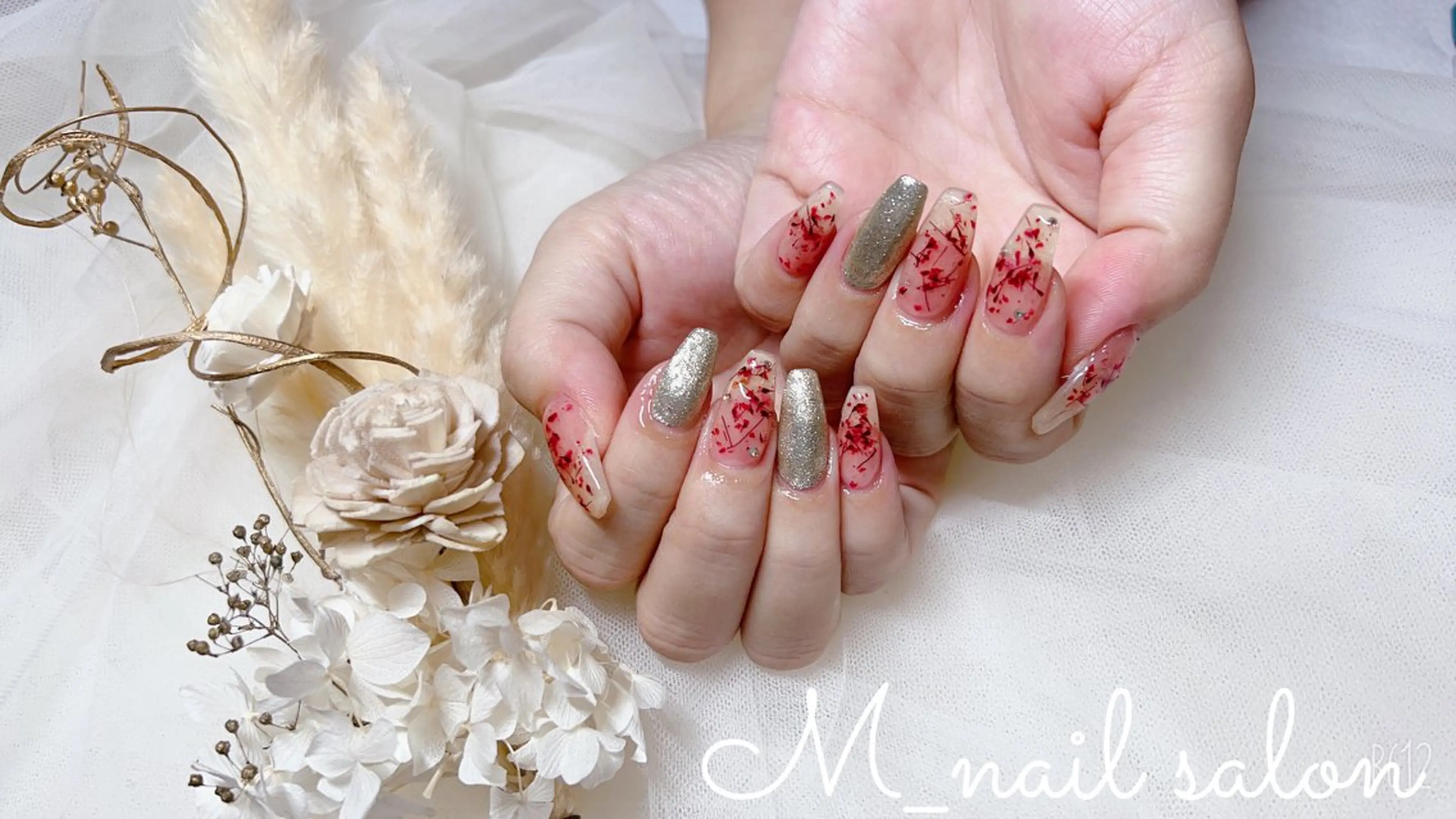 ネイル シンプルネイル M_ nail salonのネイルデザイン
