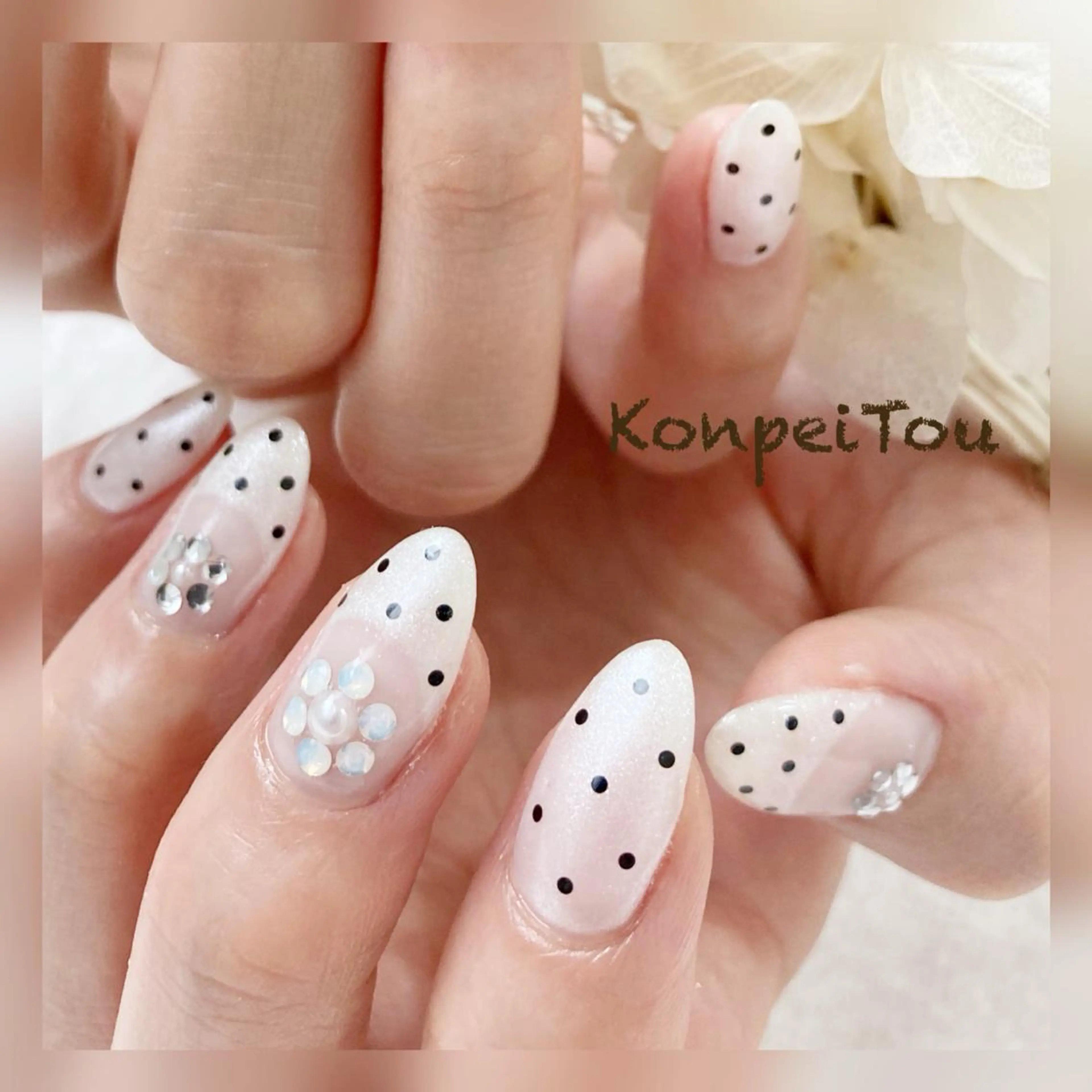 ネイル アートネイル ハンドネイル おうちのネイルサロン KonpeiTouのネイルデザイン