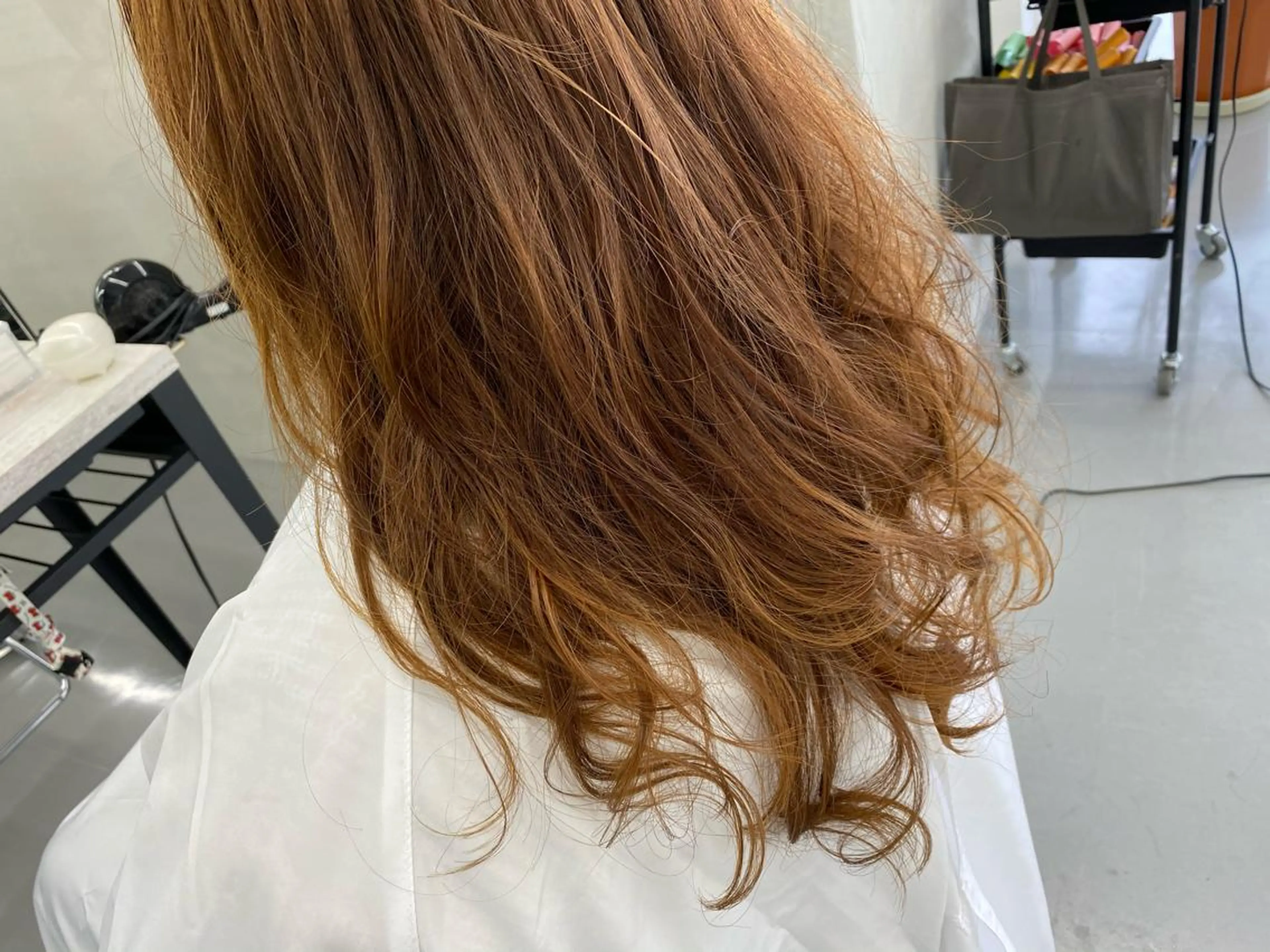 ロング パーマ 小岸 竜のヘアスタイル