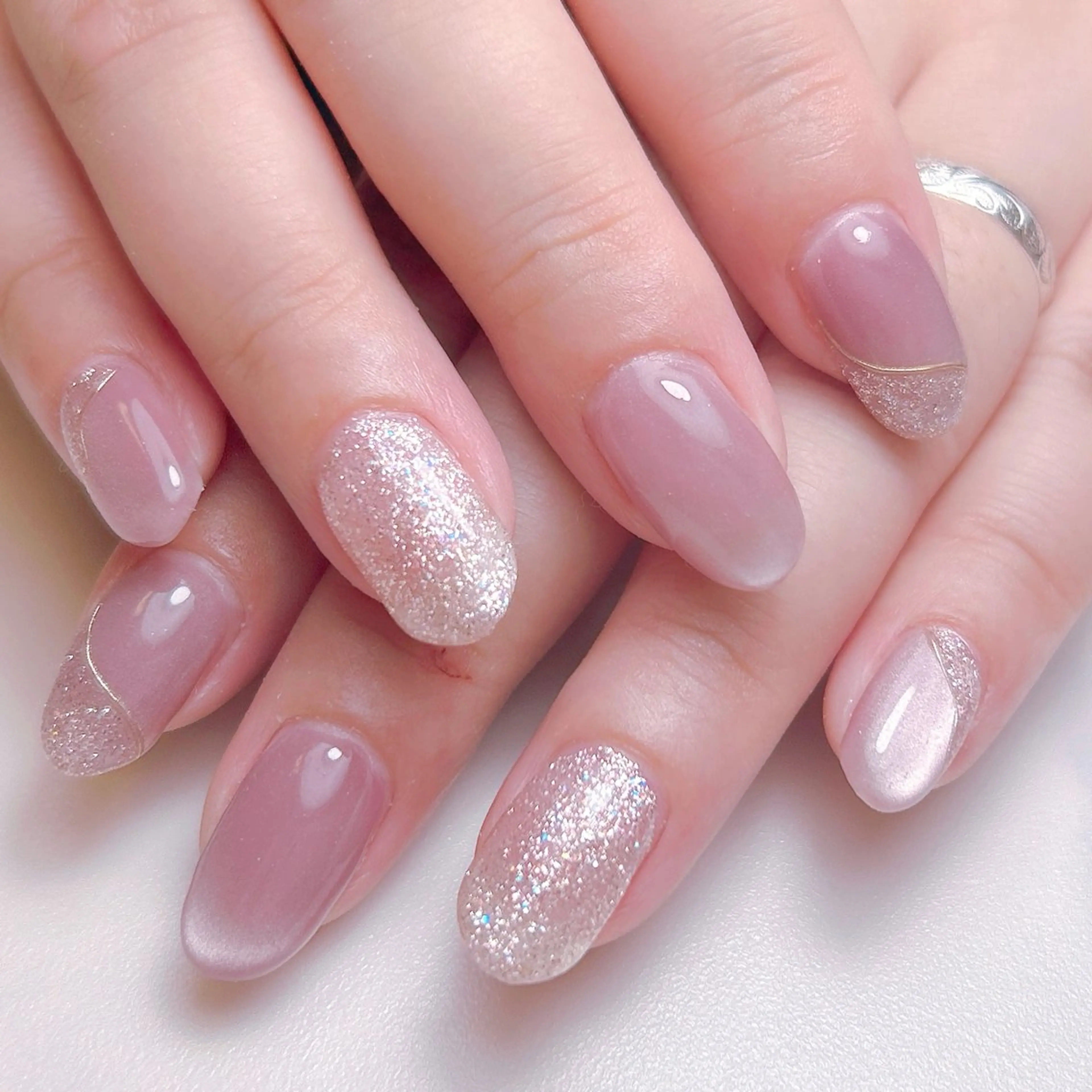 ネイル マグネットネイル nabeshima chihiroのネイルデザイン