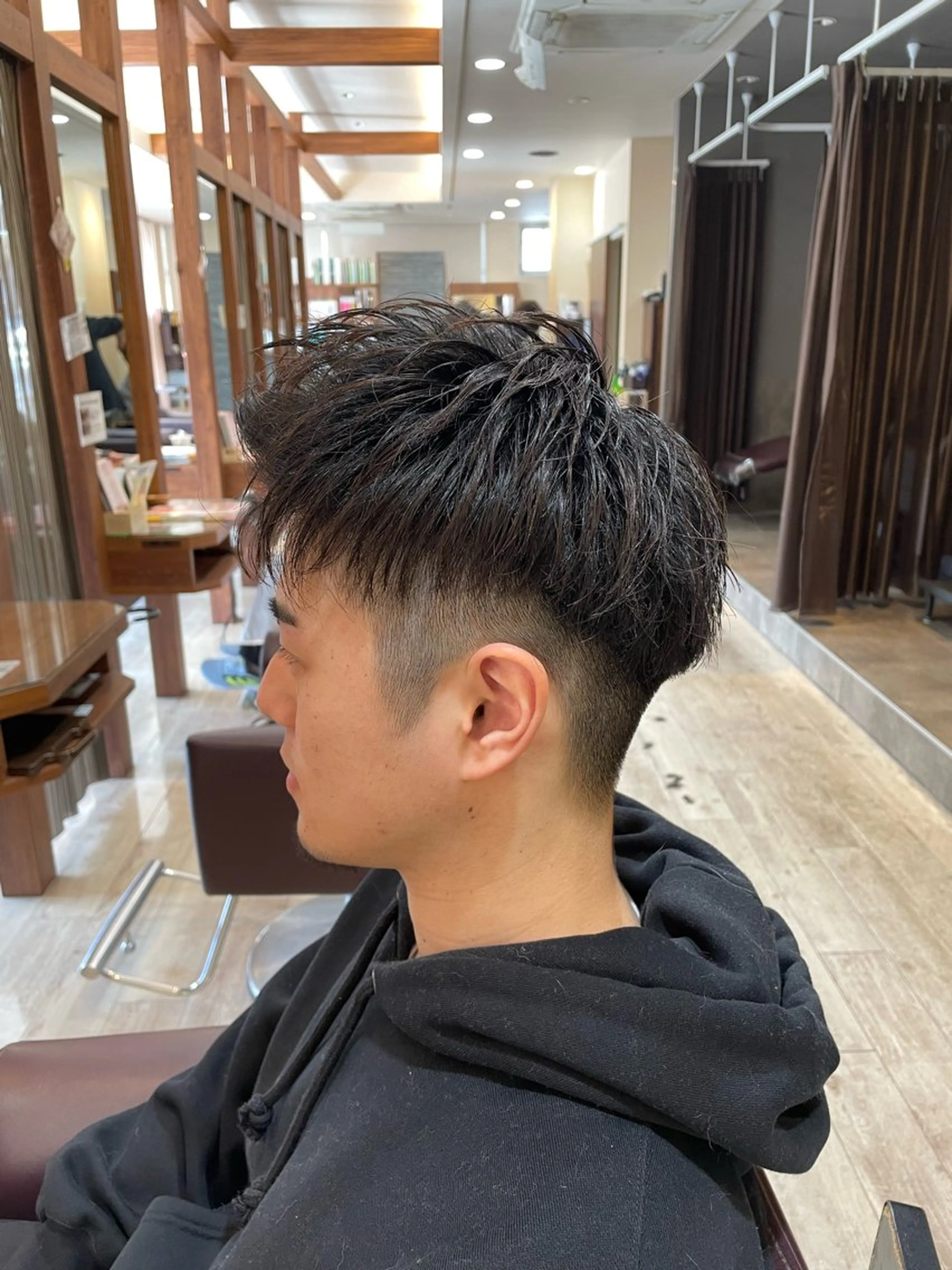 ショート メンズ 仙台/メンズ/ フェザー/リョウのヘアスタイル