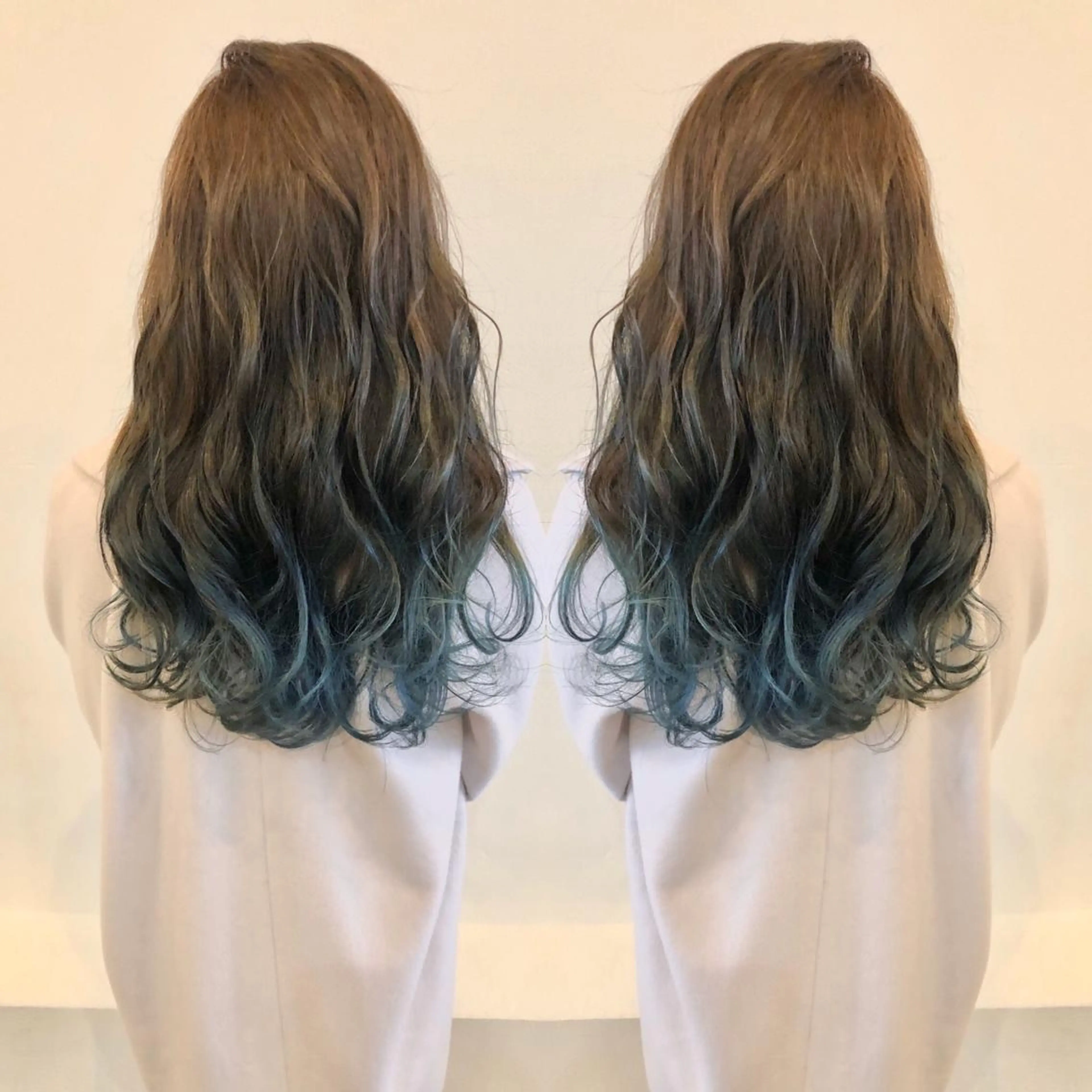 ロング カラー ヘアカラー 宮下 耕平のヘアスタイル