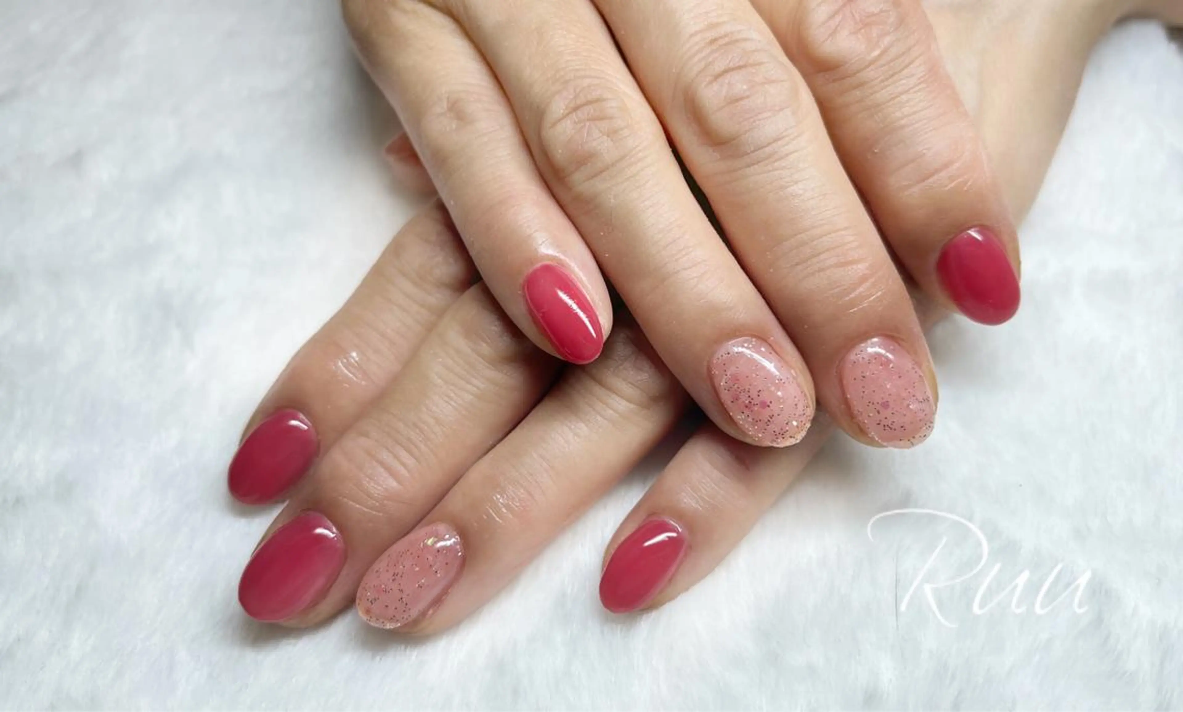 ネイル アートネイル フットネイル フレンチネイル キラキラネイル 韓国ネイル Nail salon Ruuのネイルデザイン