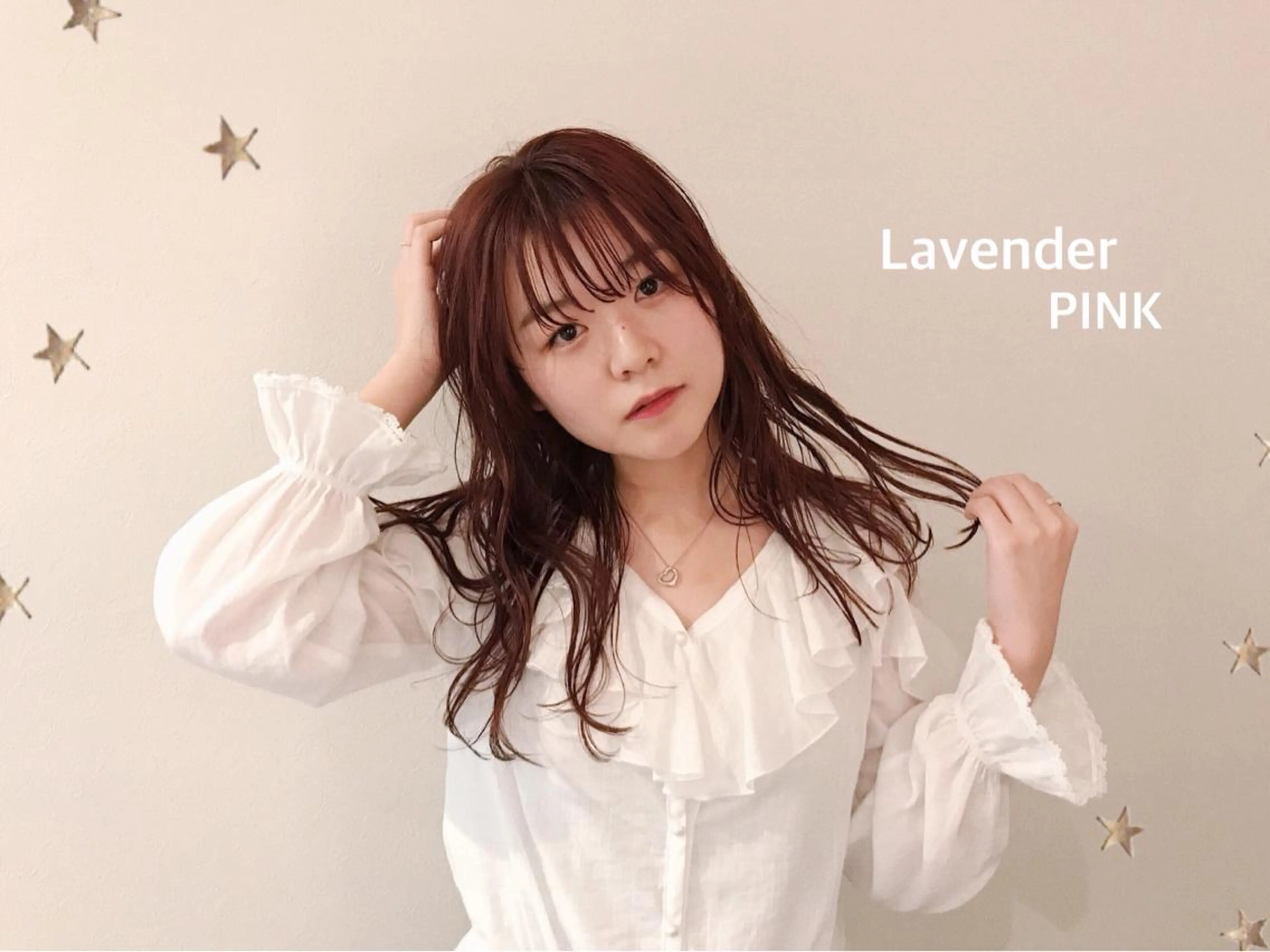 ロング カラー カット ヘアカラー 市川 千夏のヘアスタイル