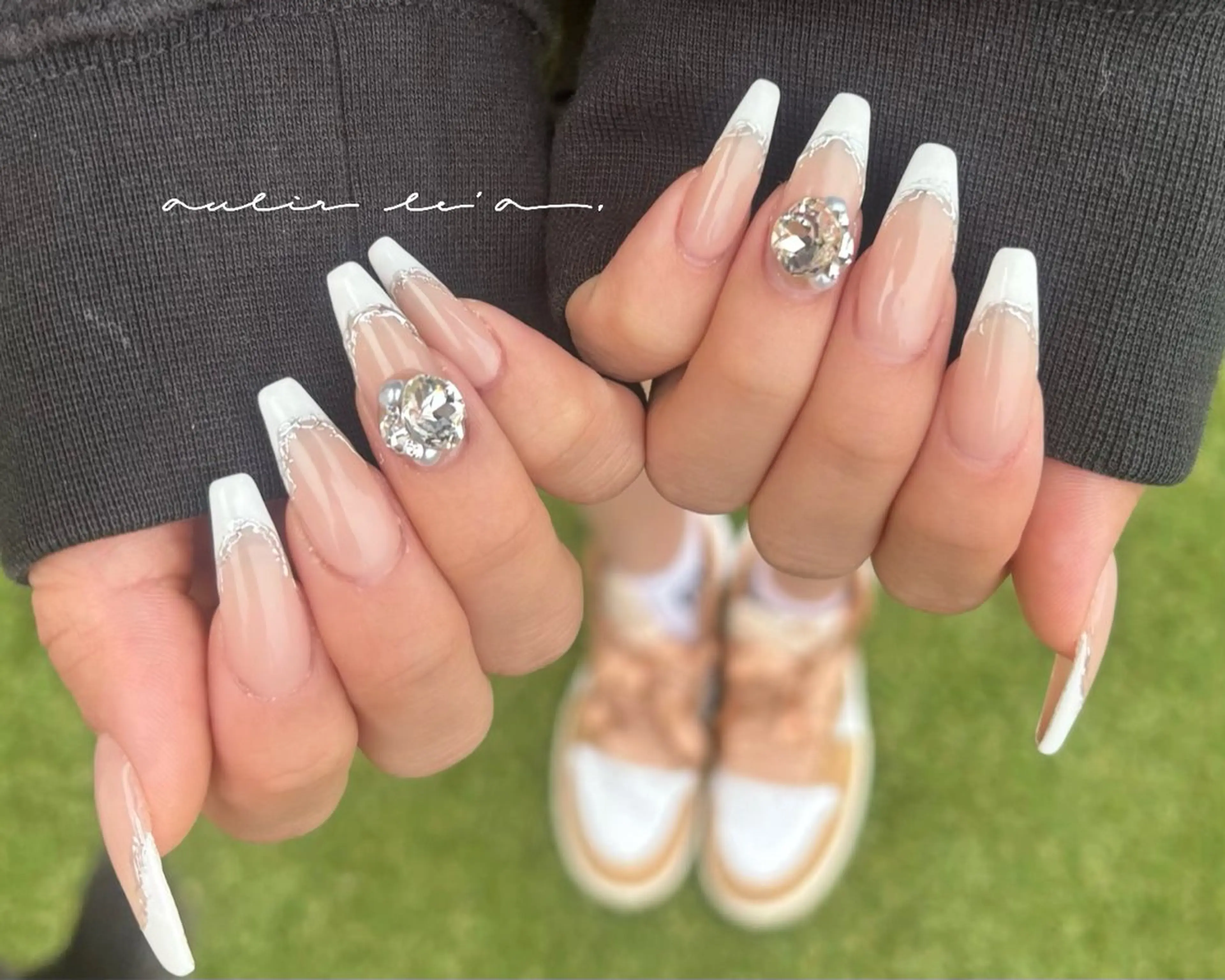 ネイル ハンドネイル aulir le'a 【ｱｳﾘｰﾚｱ】のネイルデザイン