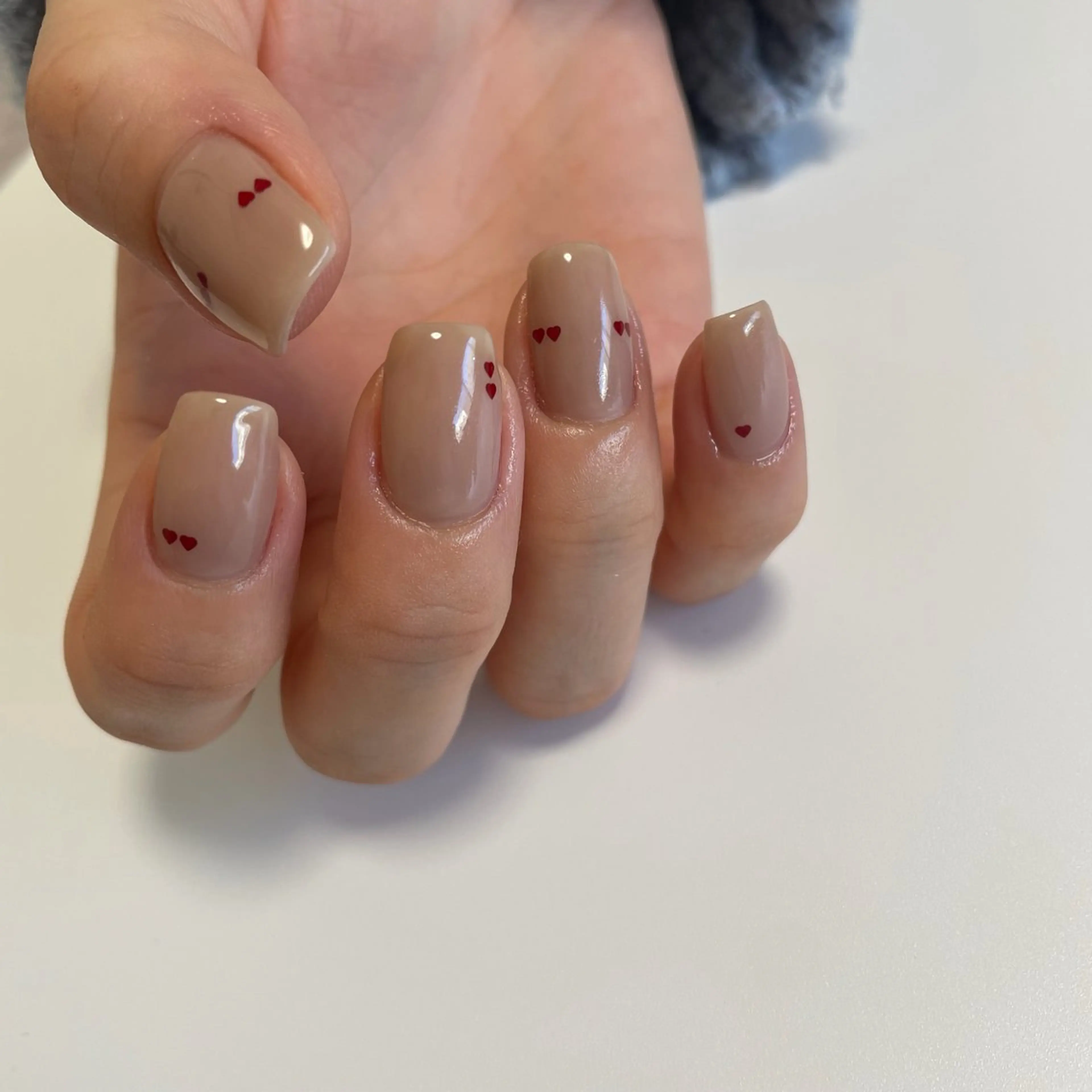 ネイル ハート ハンドネイル yu-il 国分寺ネイルサロンのネイルデザイン