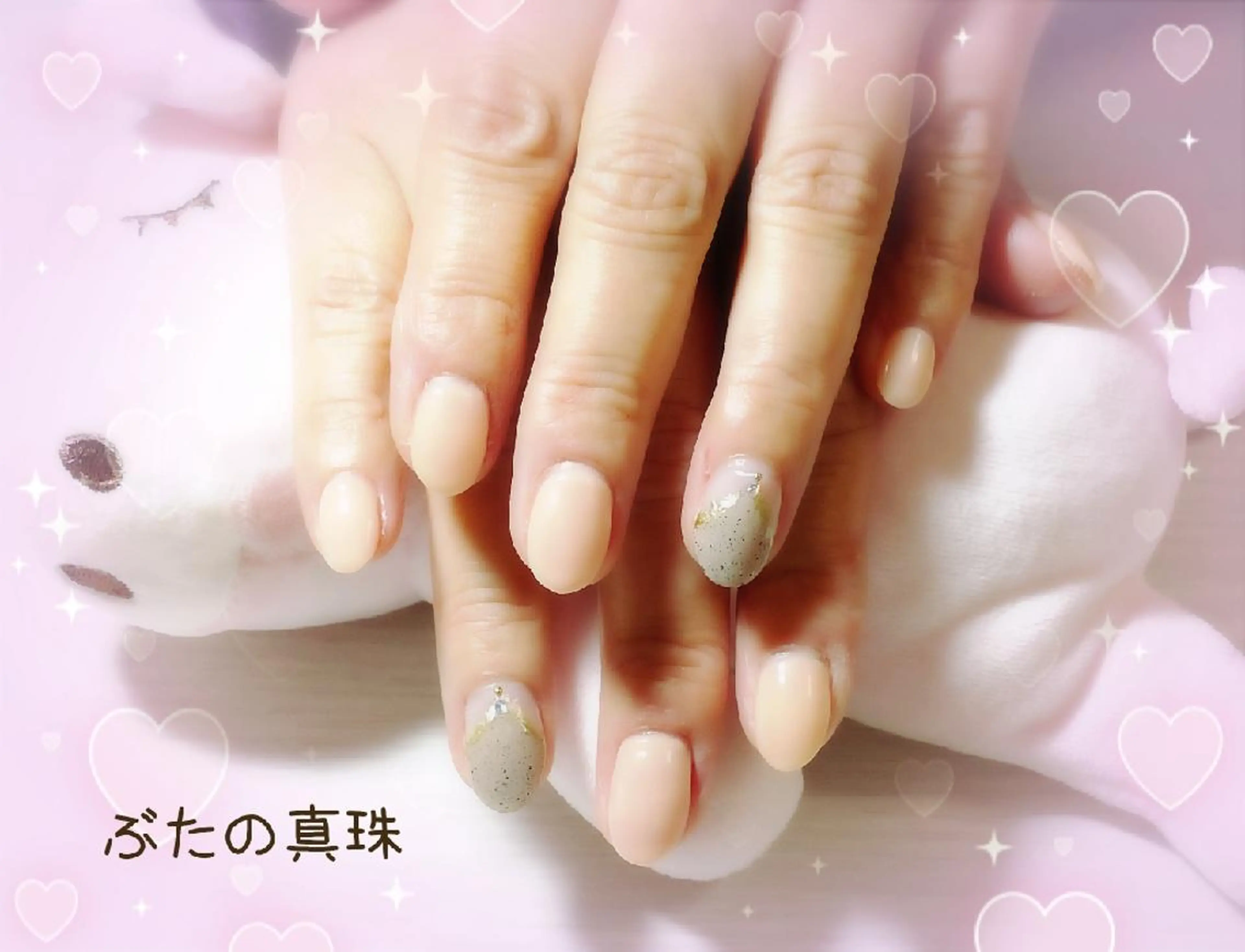 ネイル ハンドネイル 林 珠里のネイルデザイン