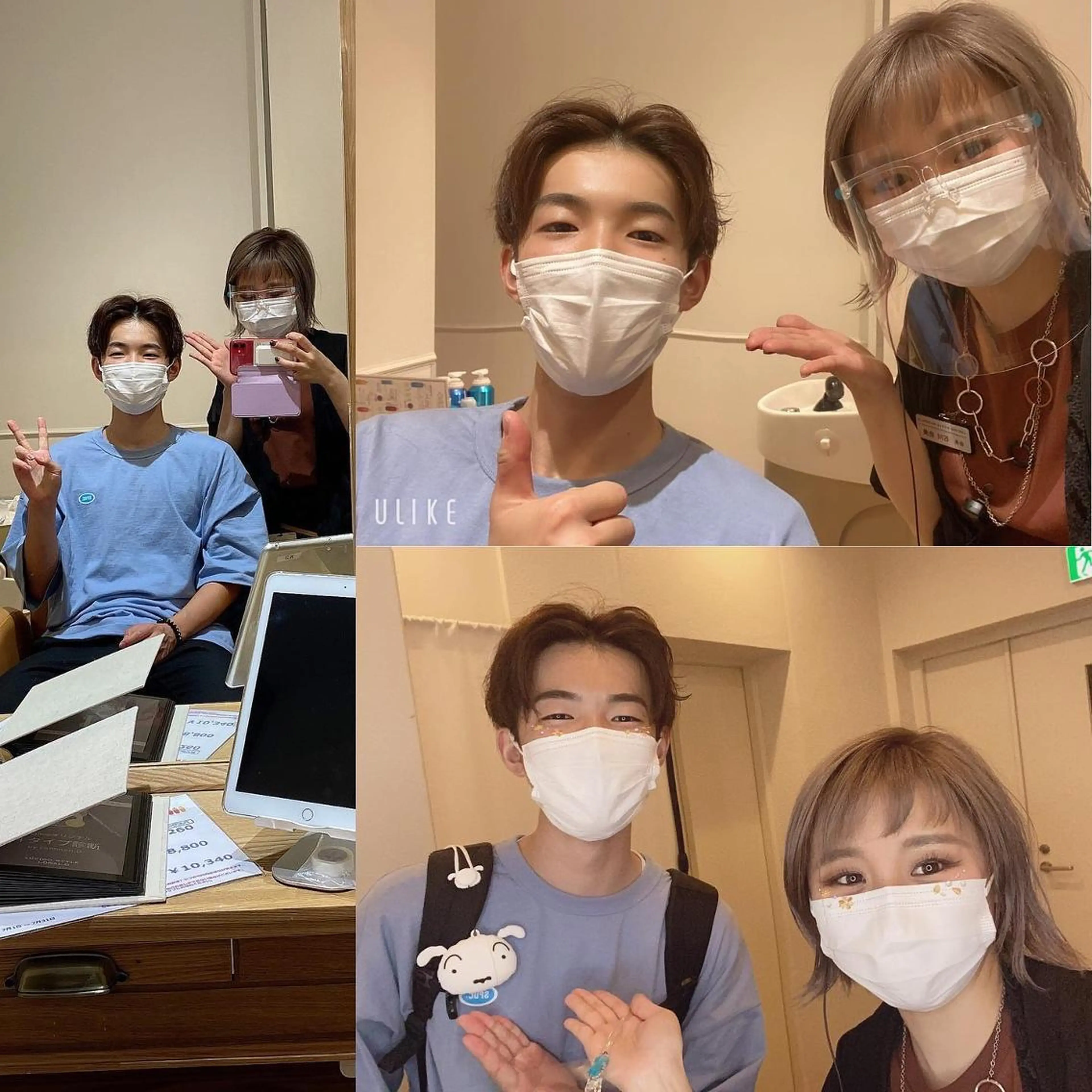 ショート カラー パーマ ヘアアレンジ メンズ キッズ ネイル マツエク・マツパ ✂︎ショート、ボブ、 レイヤー🩵YUMIのヘアスタイル