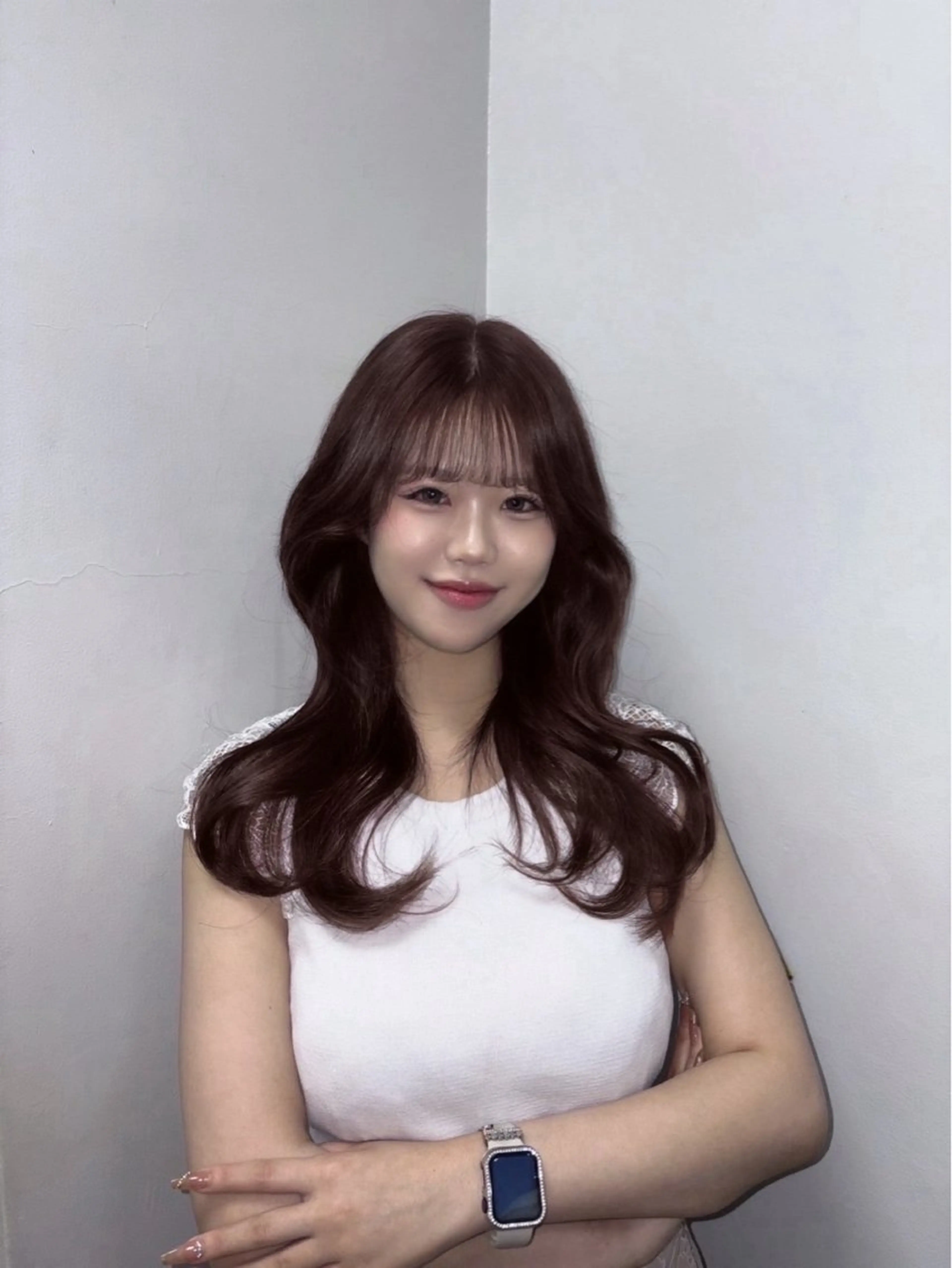 ロング カラー 韓国ヘア×透明感 🤎横浜/miu🤎のヘアスタイル